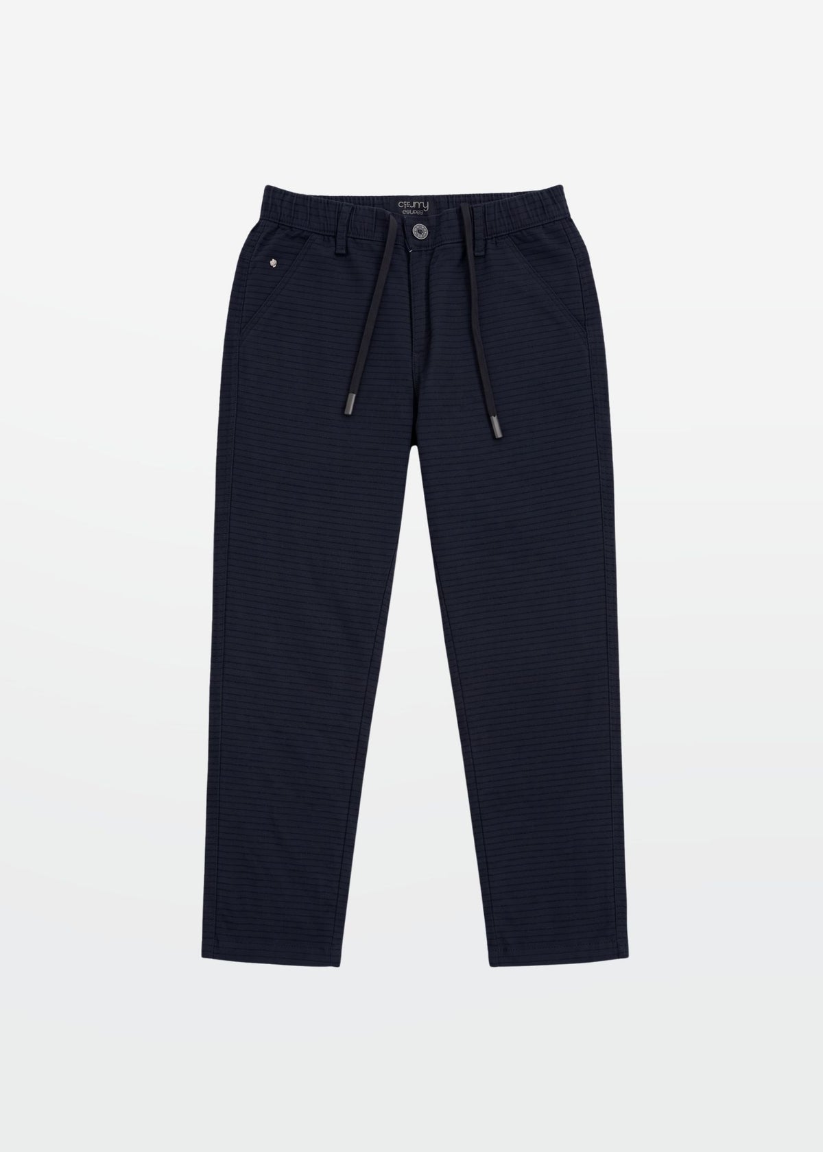 Escurvy Navy Woven Drawstring Pant