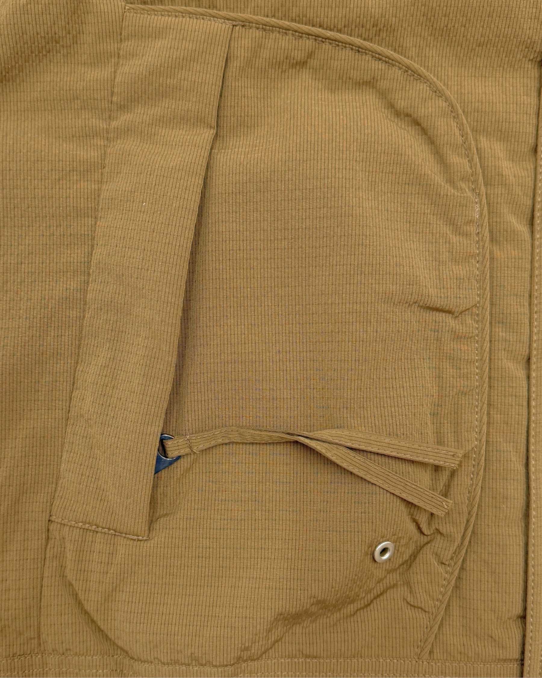 Bomber Jacket in Dark Sand