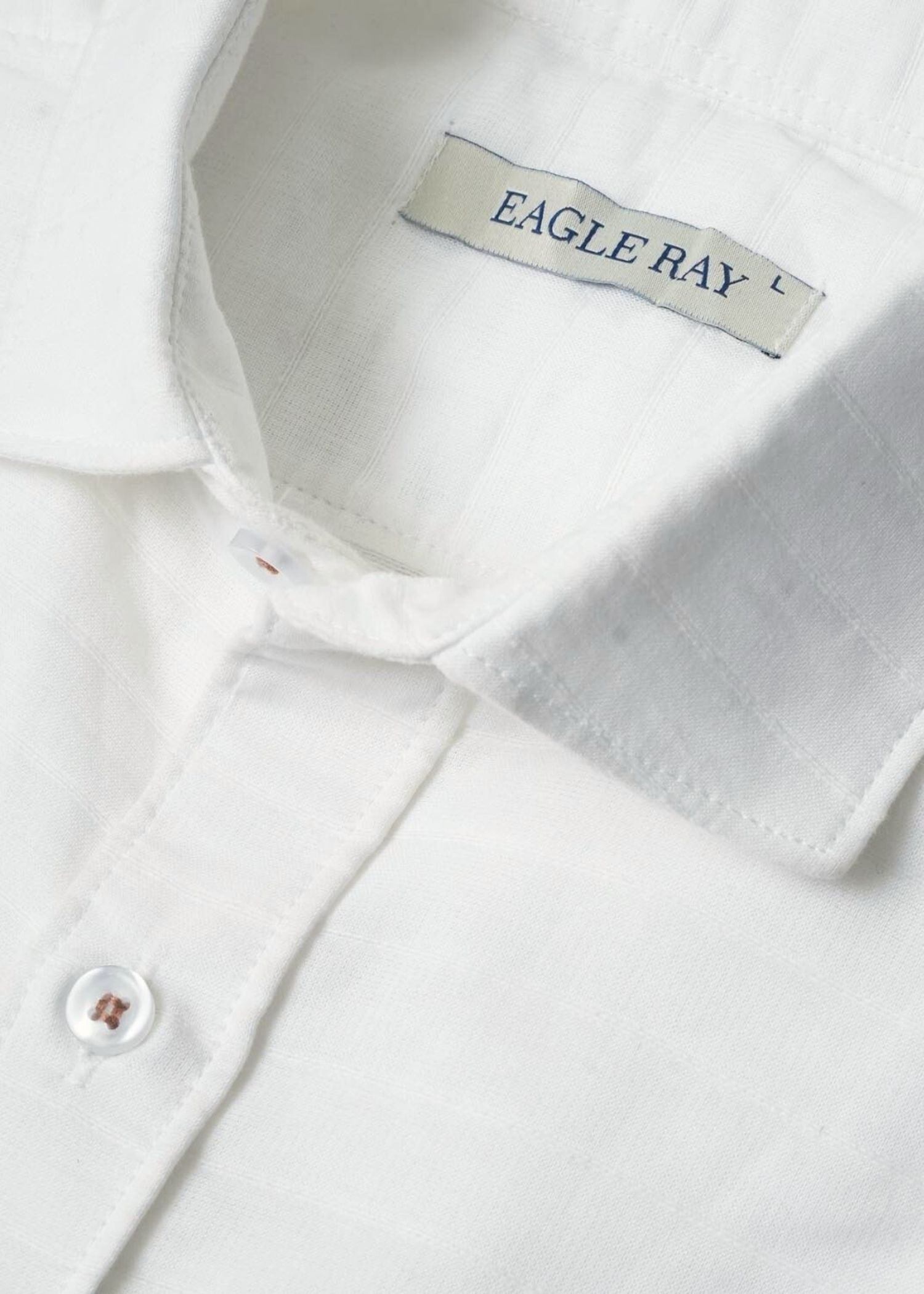 White Structured Cotton Shirt