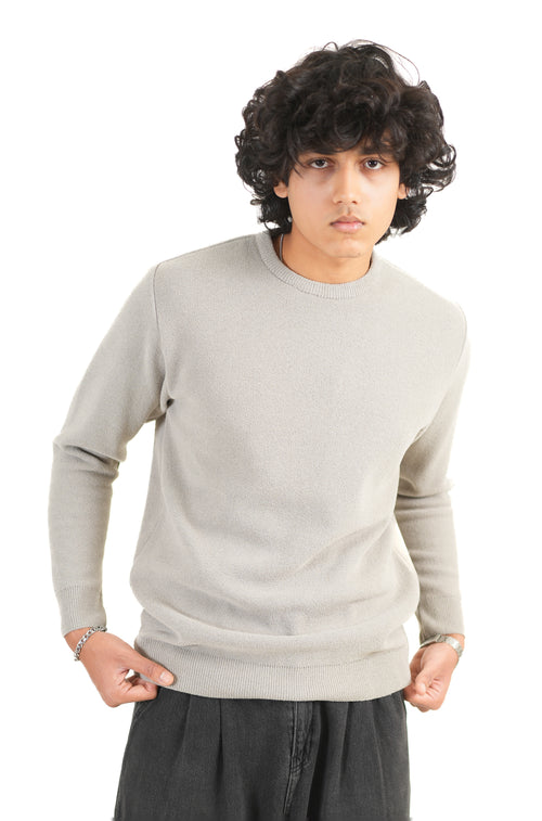Abyss Pullover in Grey