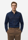 Baltic Blue Indigo Shirt
