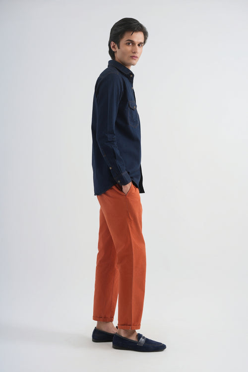 Baltic Blue Indigo Shirt
