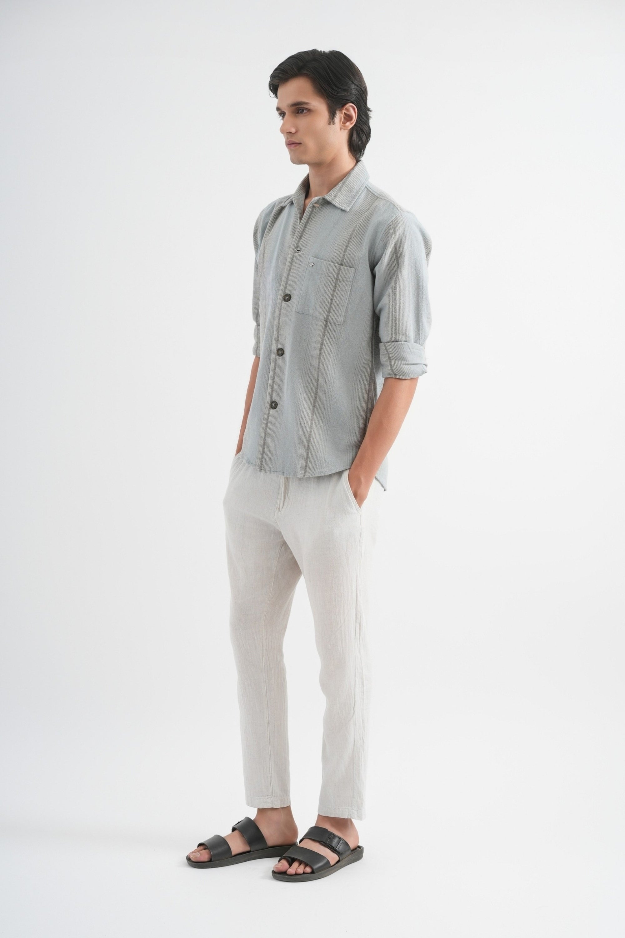 Blue Striped Shirt
