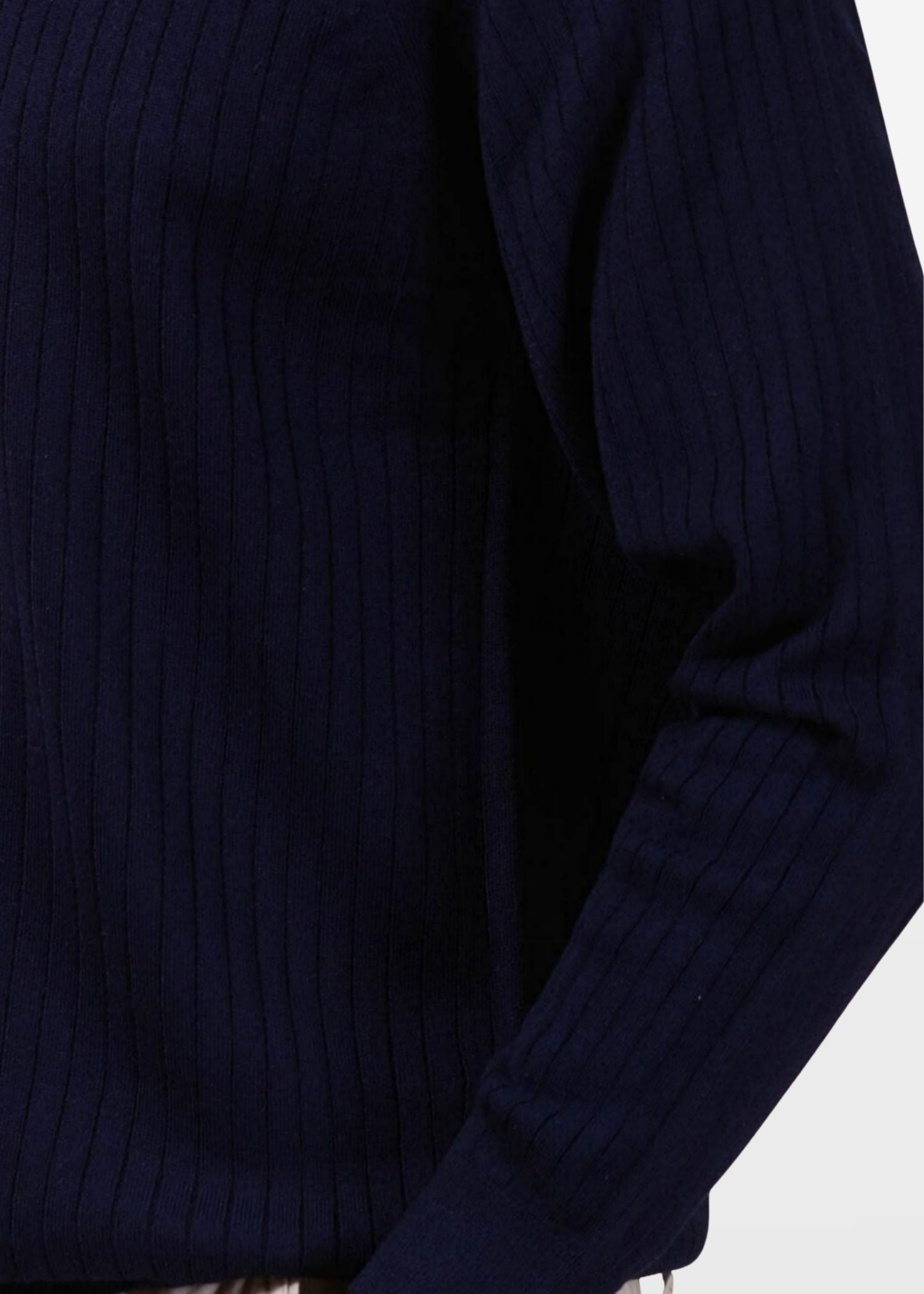 Core Zip Polo in Rhino Blue — Men's Acrylic Knit Zip Polo | Eagle Ray