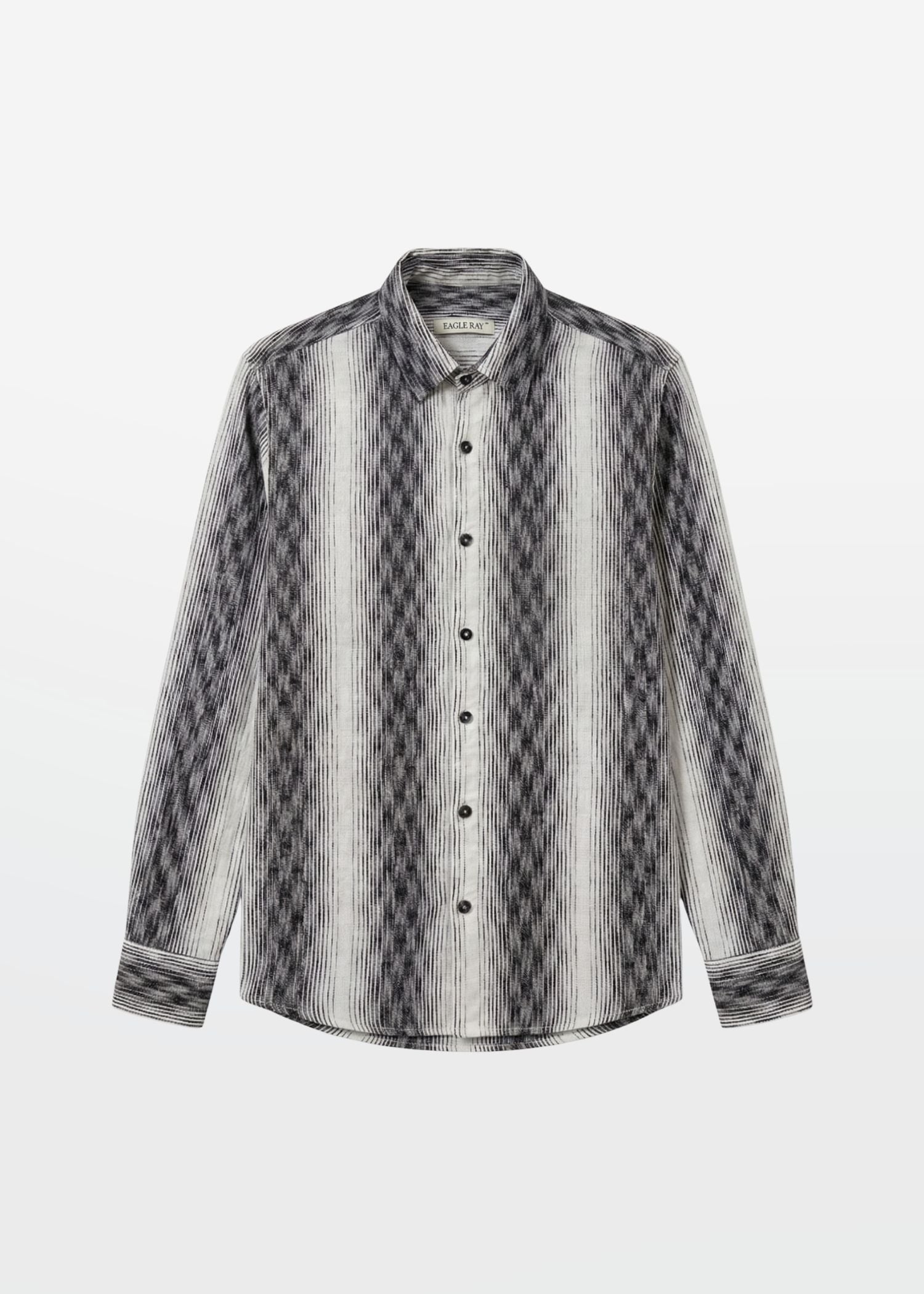 Midnight Ikat Stripe Shirt