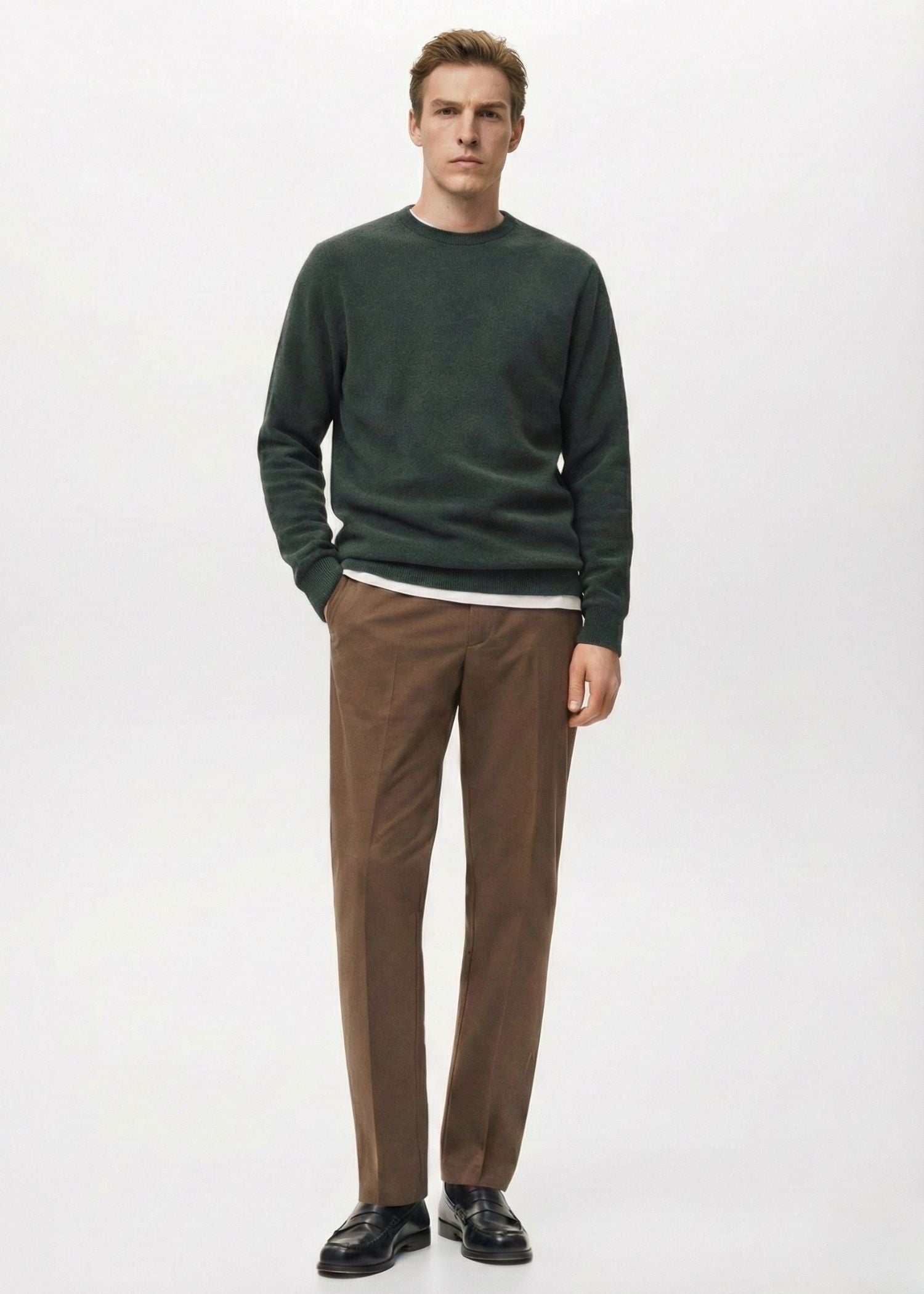 Abyss Pullover in Dark Green