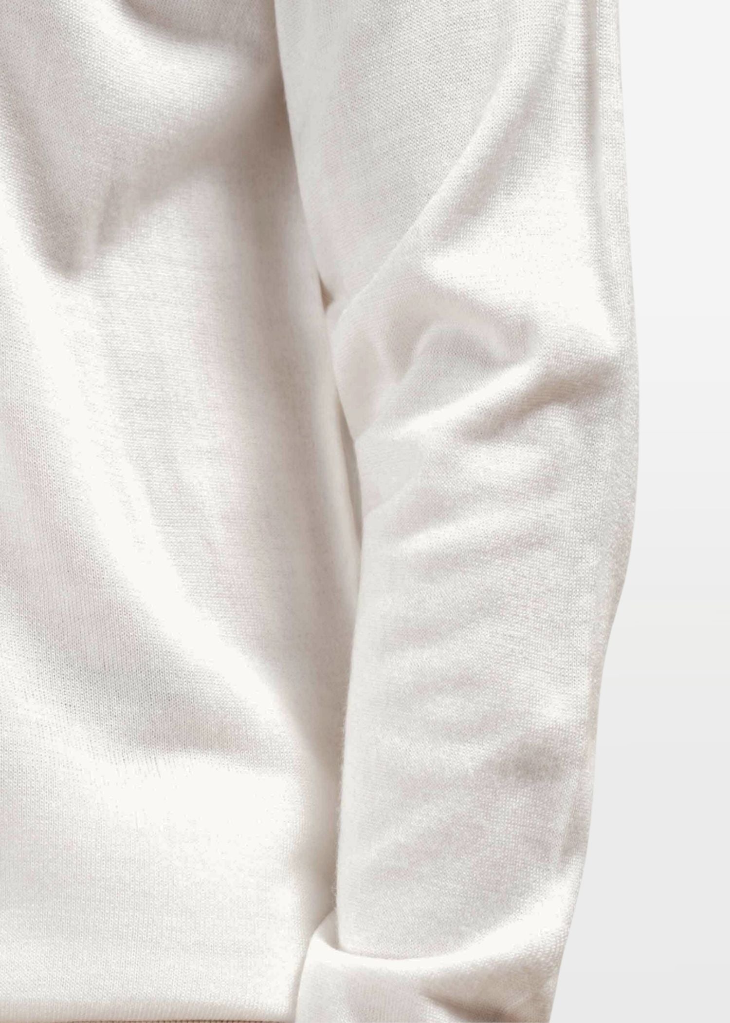 Luxe Polo in White Lilac