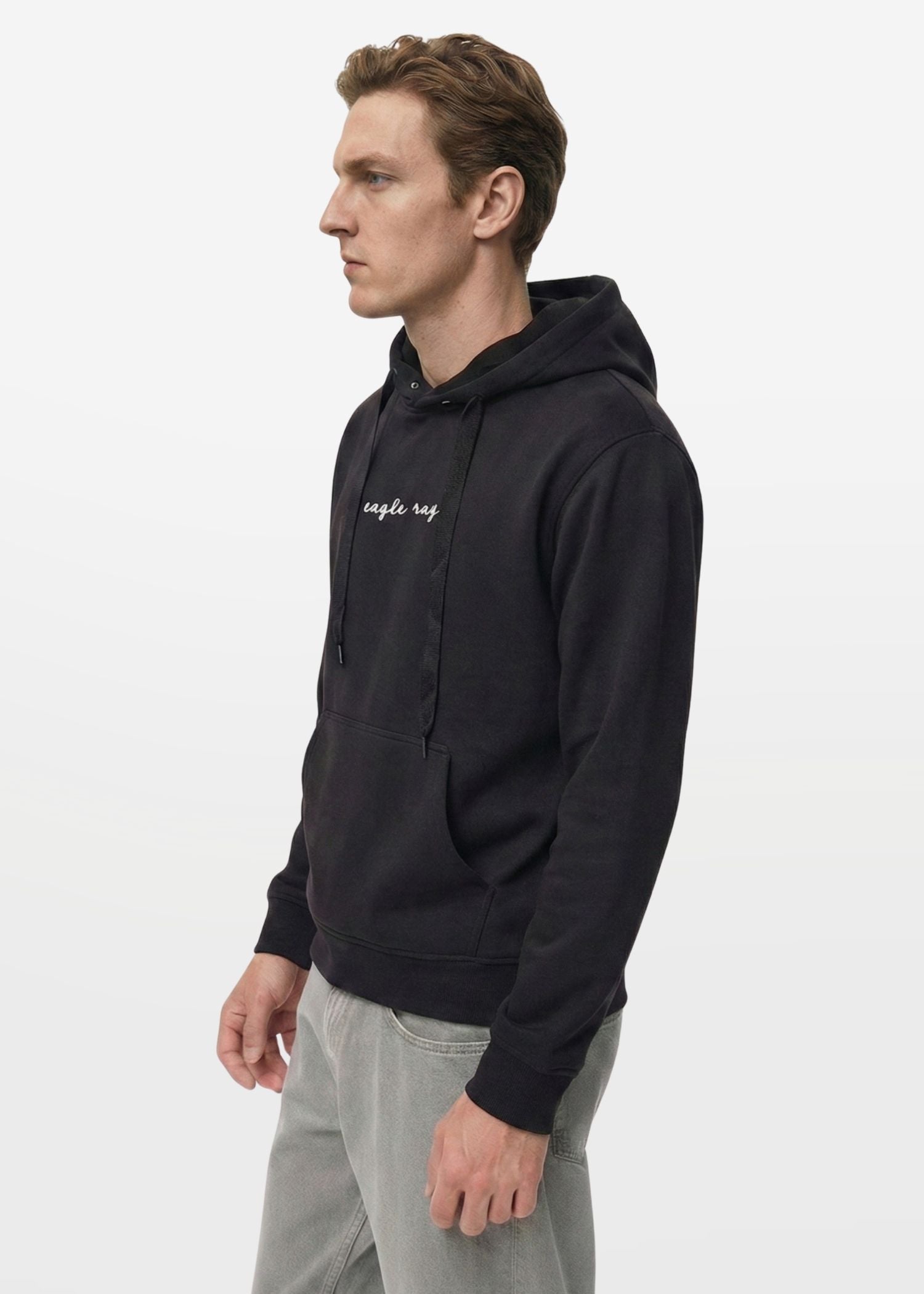 The Ray Hoodie in Black