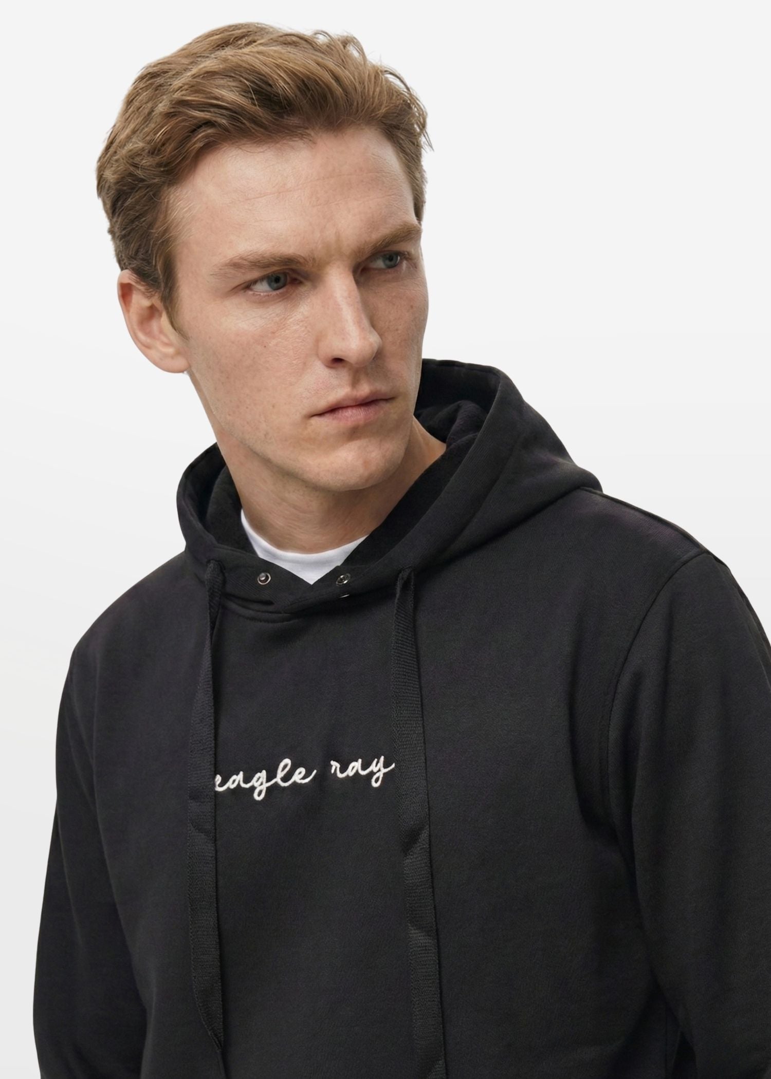 The Ray Hoodie in Black