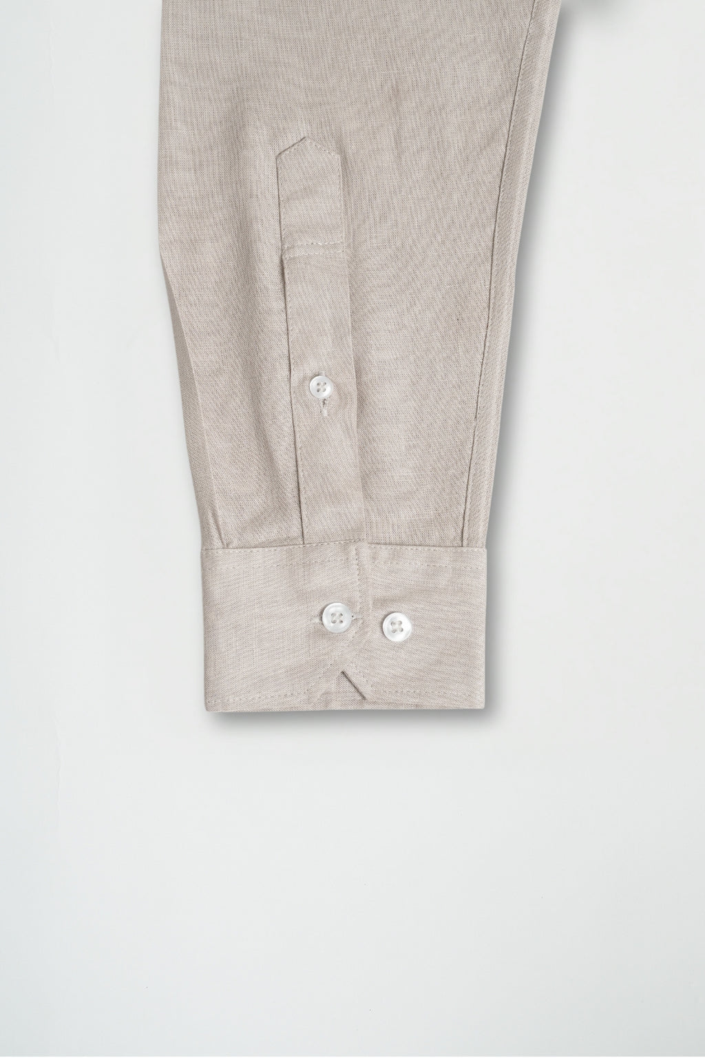 Pastel Grey Lyocell Linen Shirt