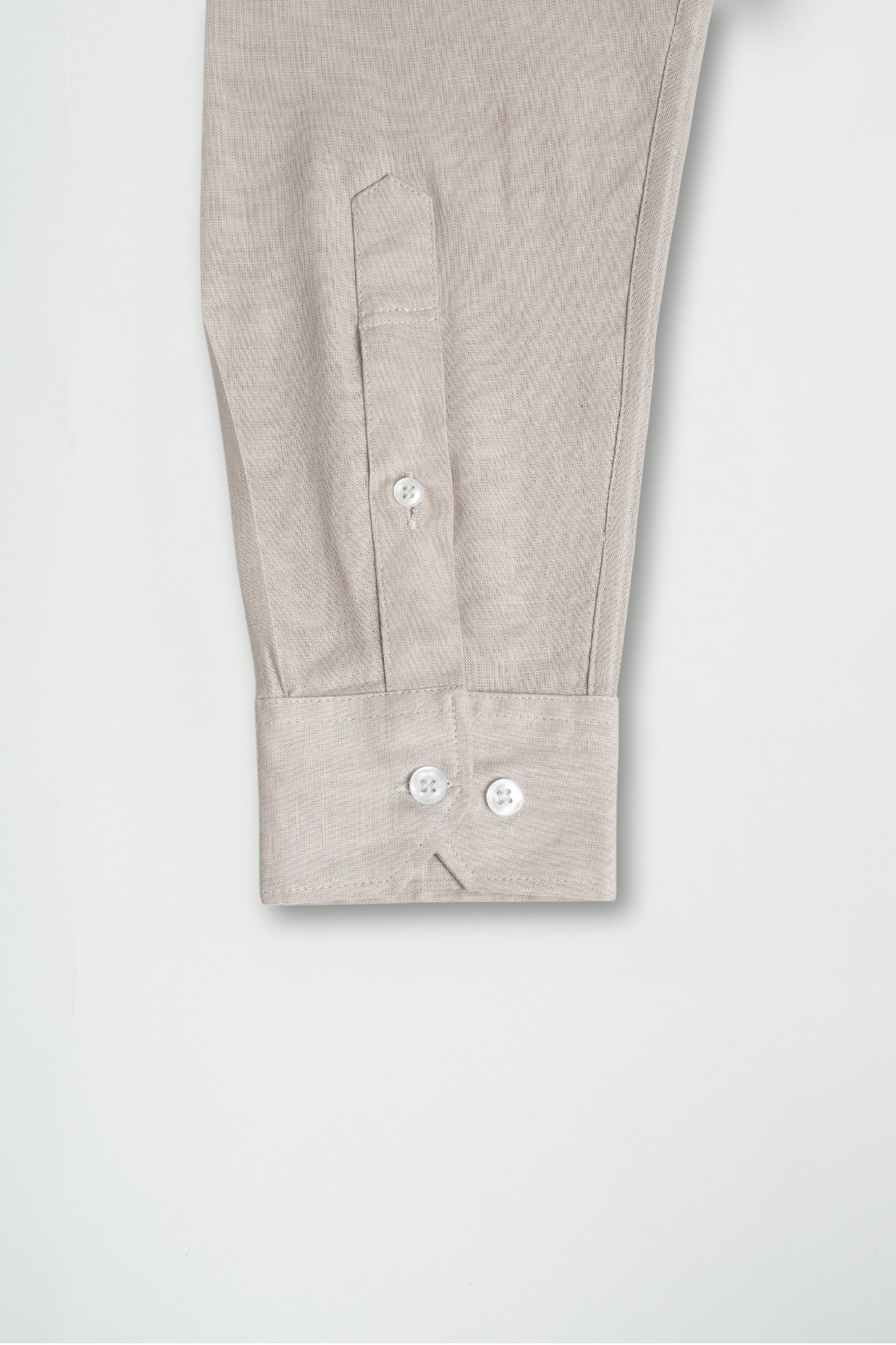 Pastel Grey Lyocell Linen Shirt