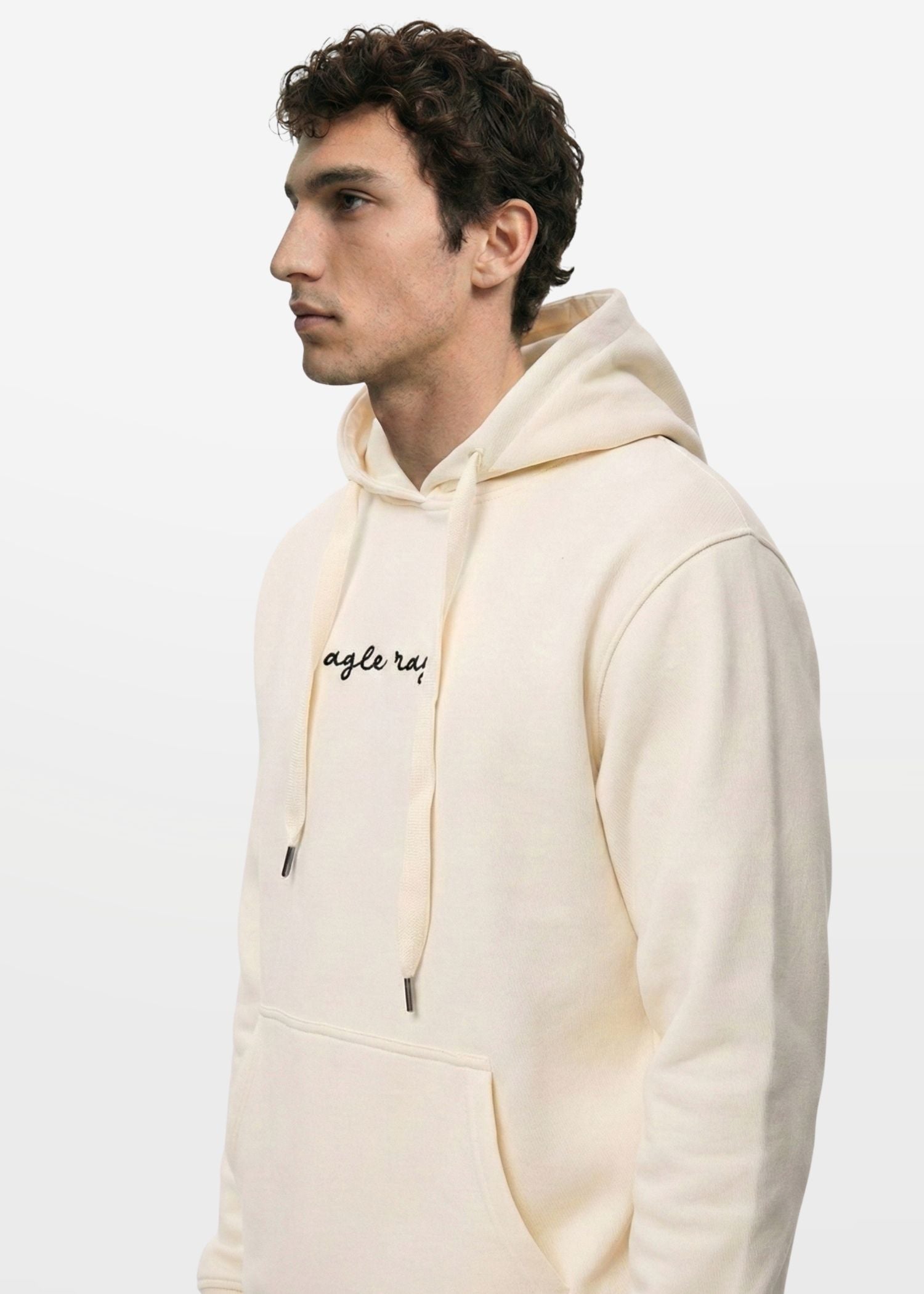 The Ray Hoodie in Off White