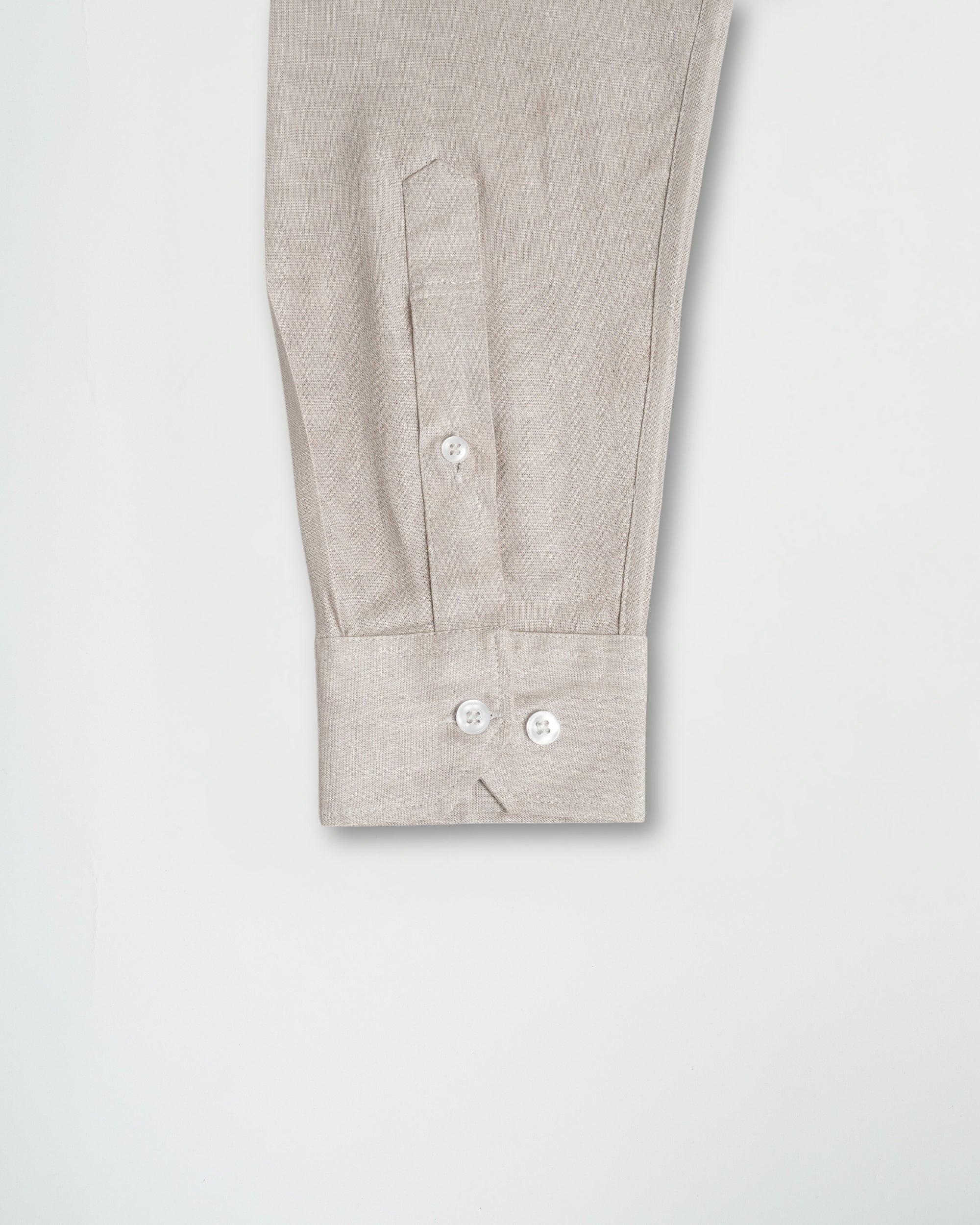 Pastel Grey Lyocell Linen Shirt