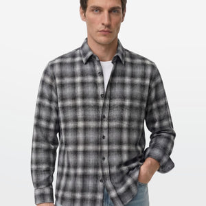 Charcoal Mist Check Shirt
