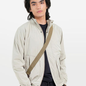 Bomber Jacket in Light Olive