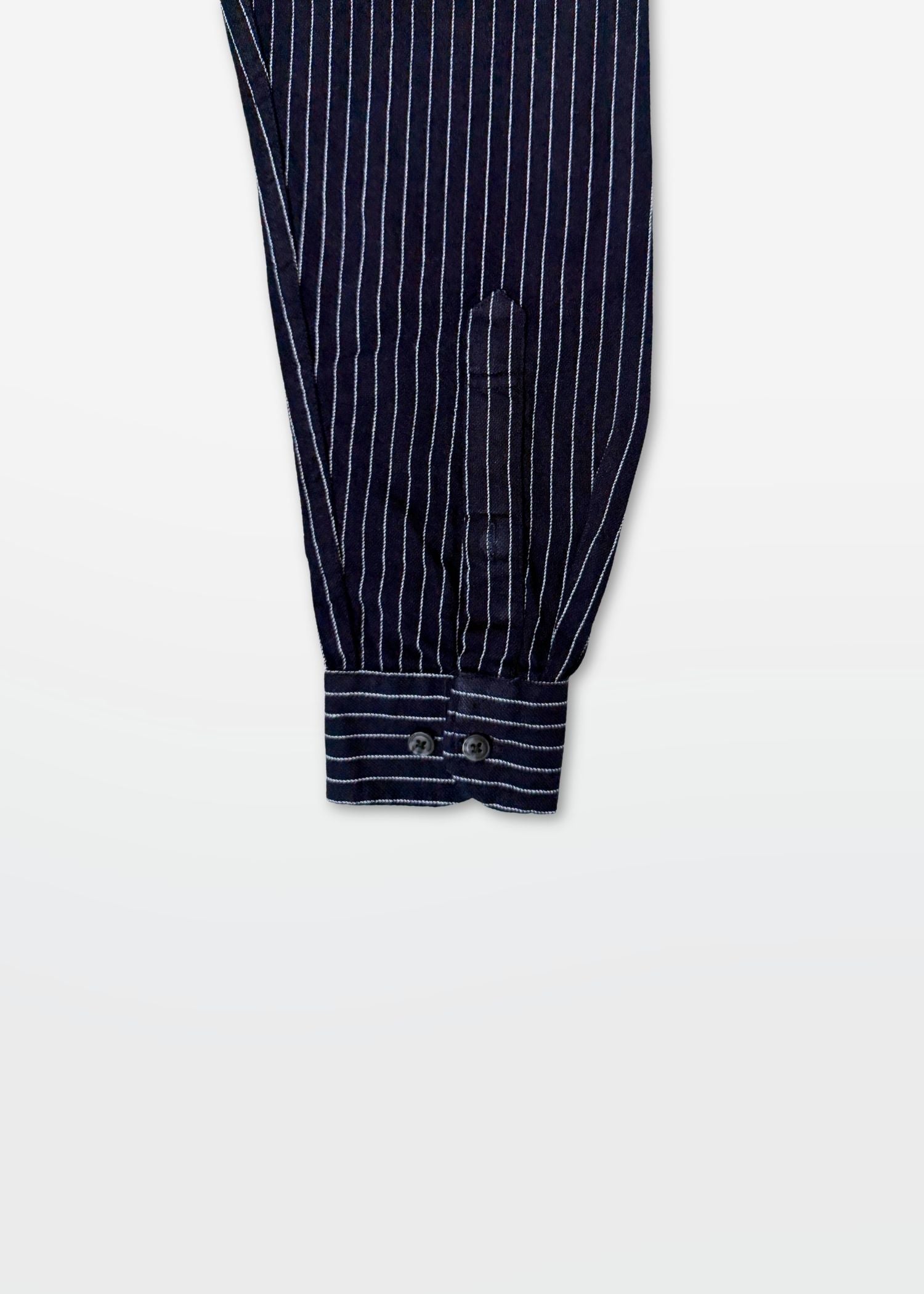 Obsidian Blue Classic Stripe Shirt