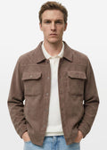 Shacket in Coffee Brown