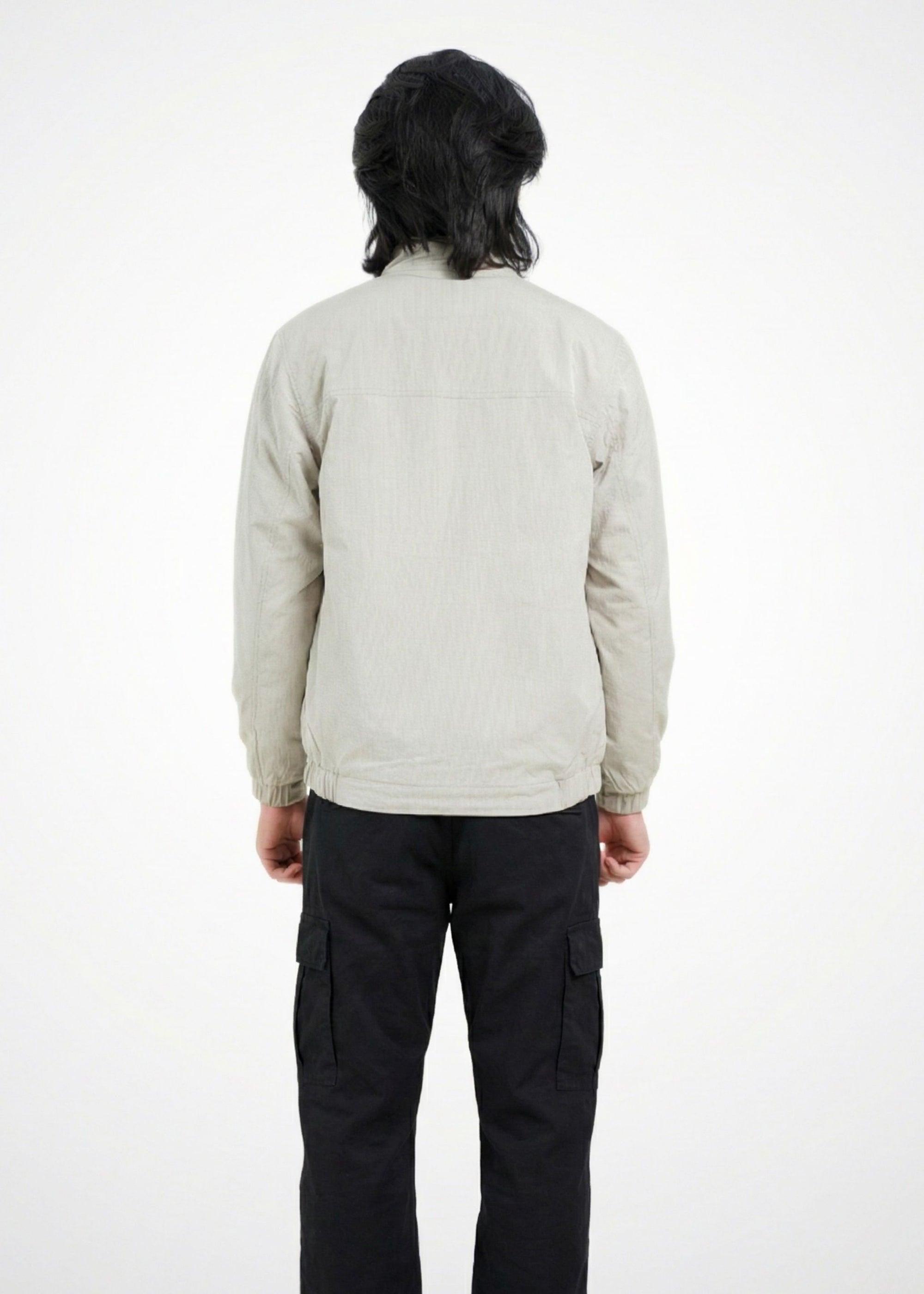 Bomber Jacket in Light Olive