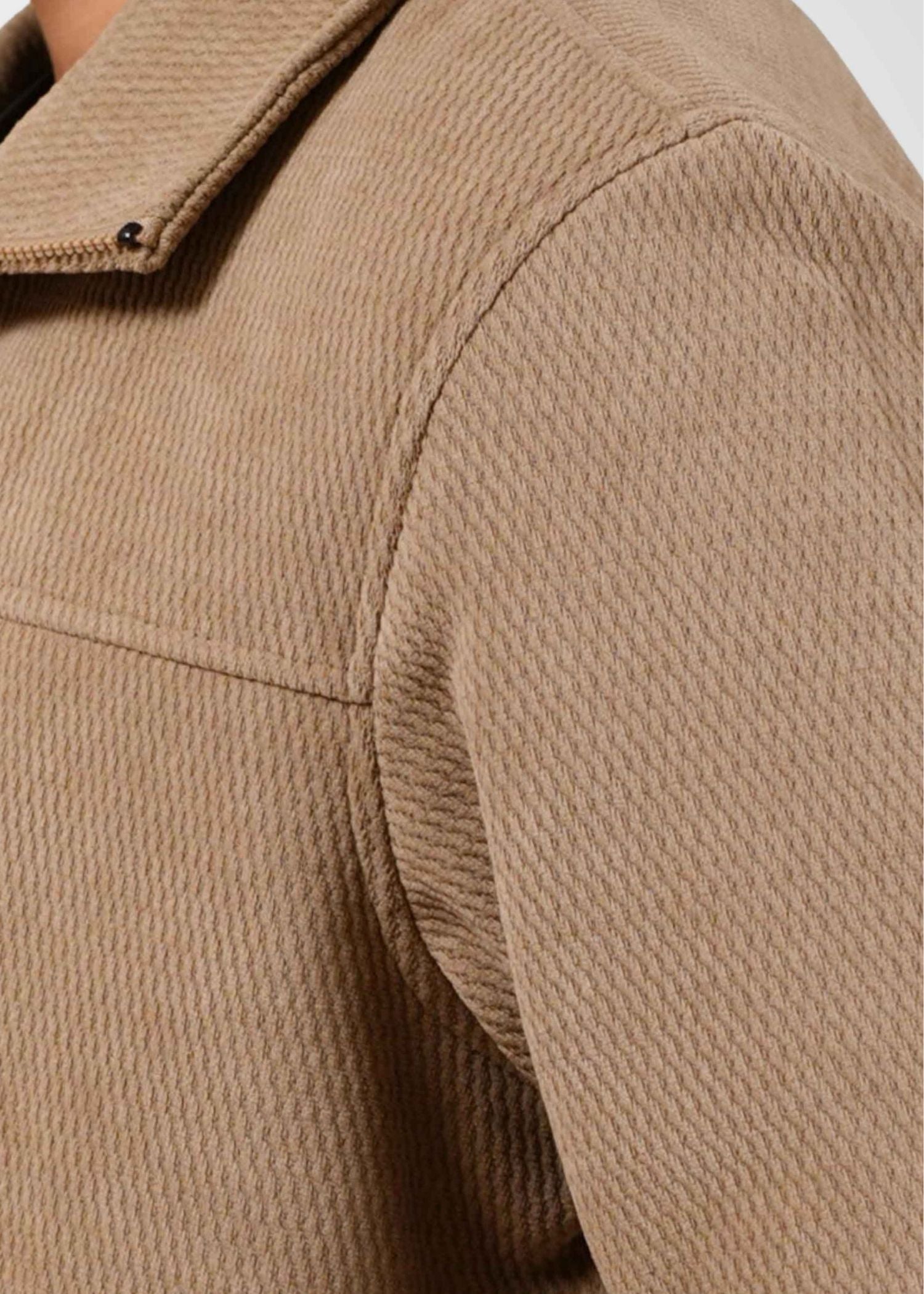 Knit Zipper Shacket
