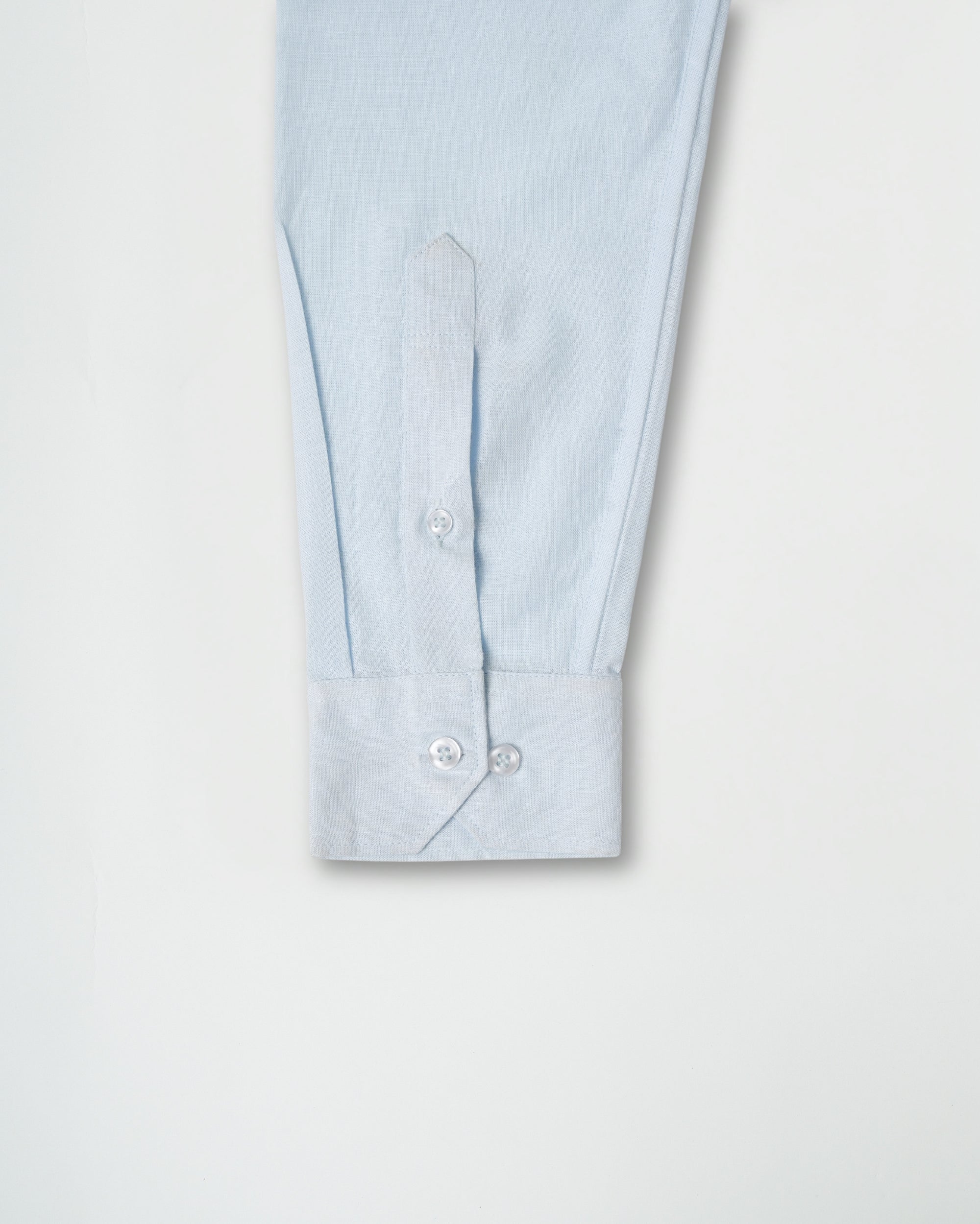 Pale Aqua Lyocell Linen Shirt