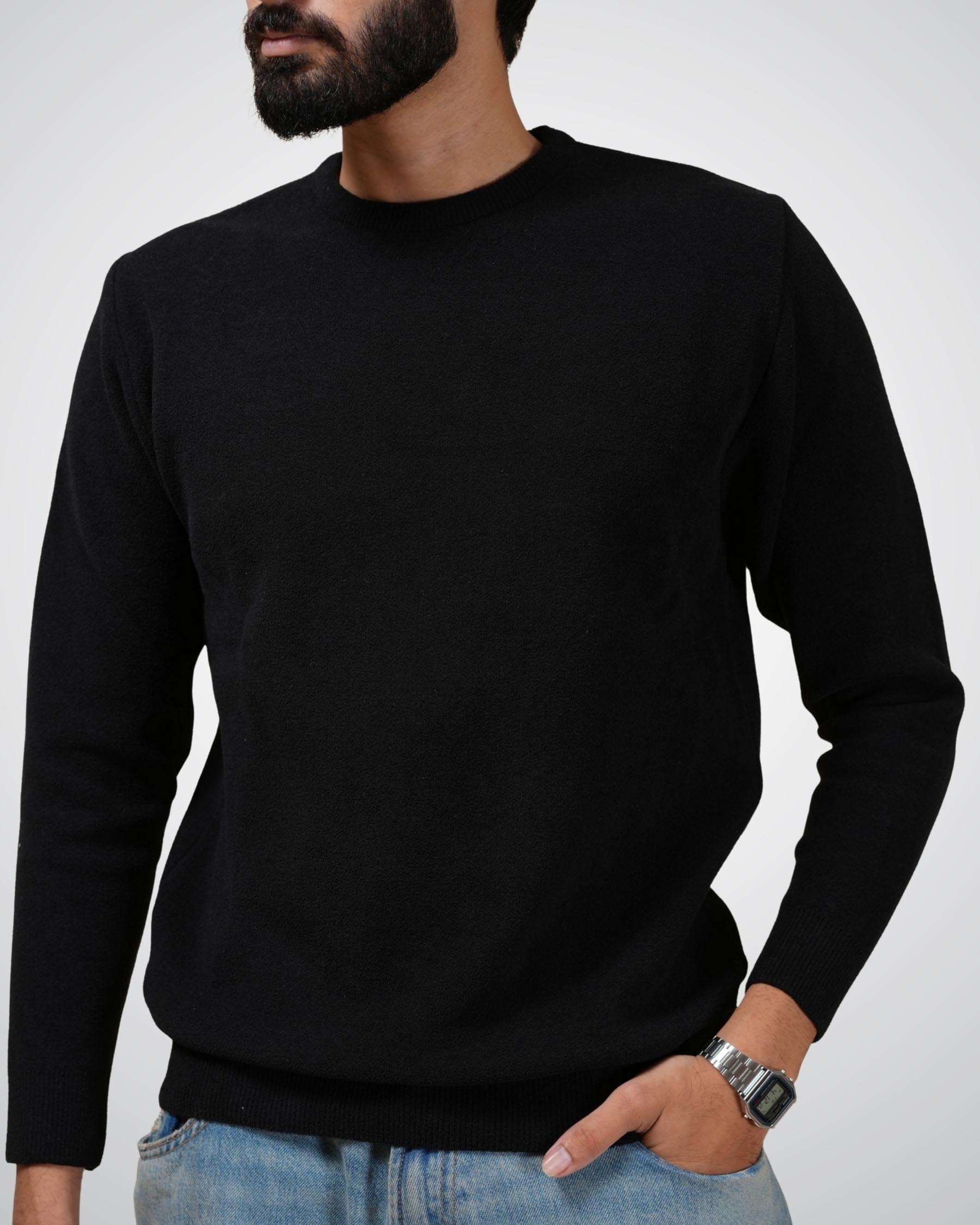 Abyss Pullover in Black
