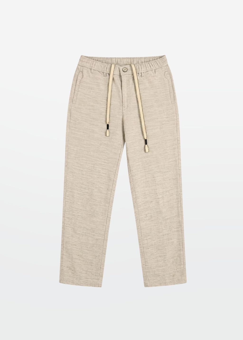 Escurvy Linen Blend Pant in Oatmeal — Men's Casual Pants | Eagle Ray