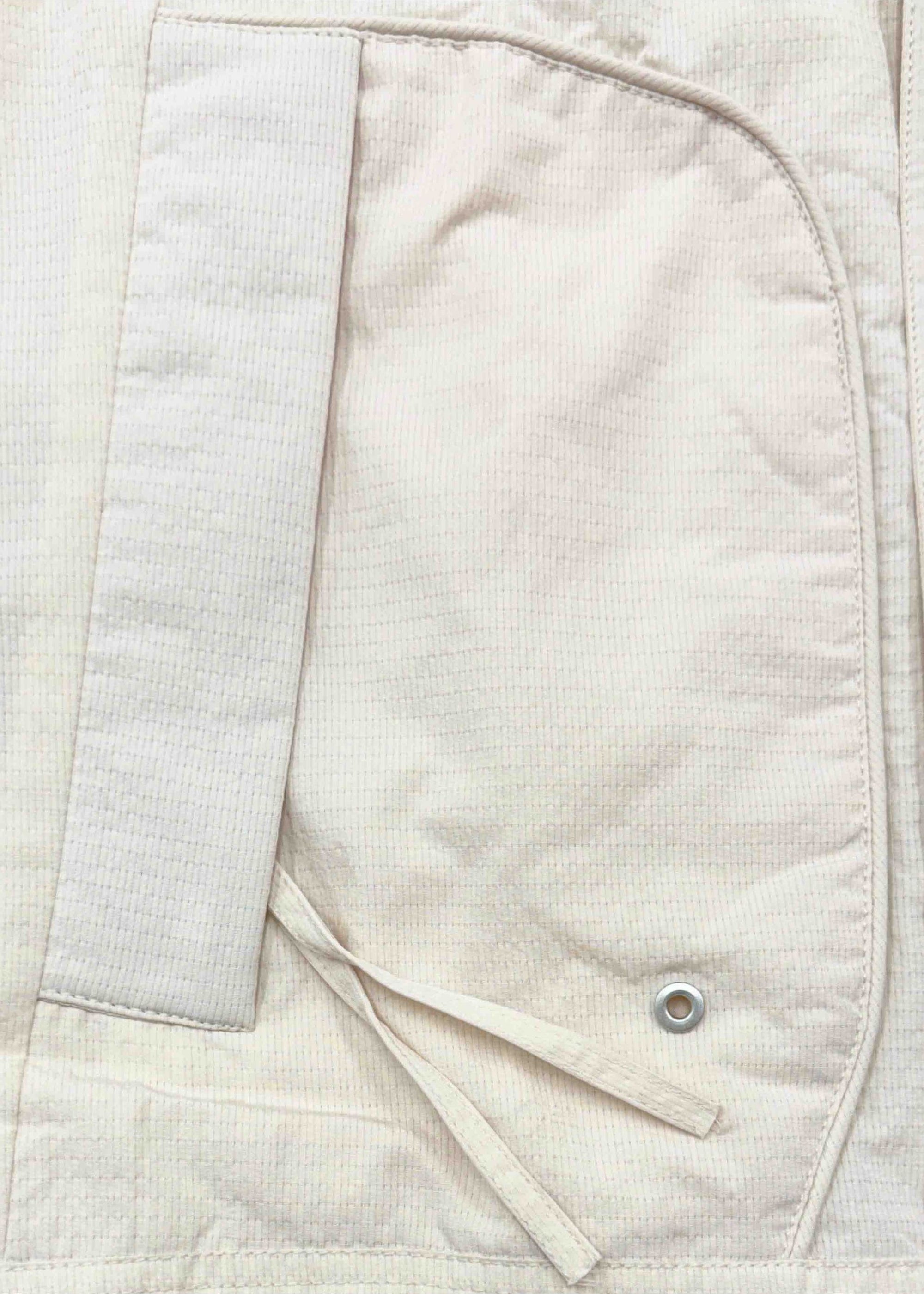 Bomber Jacket in Off White