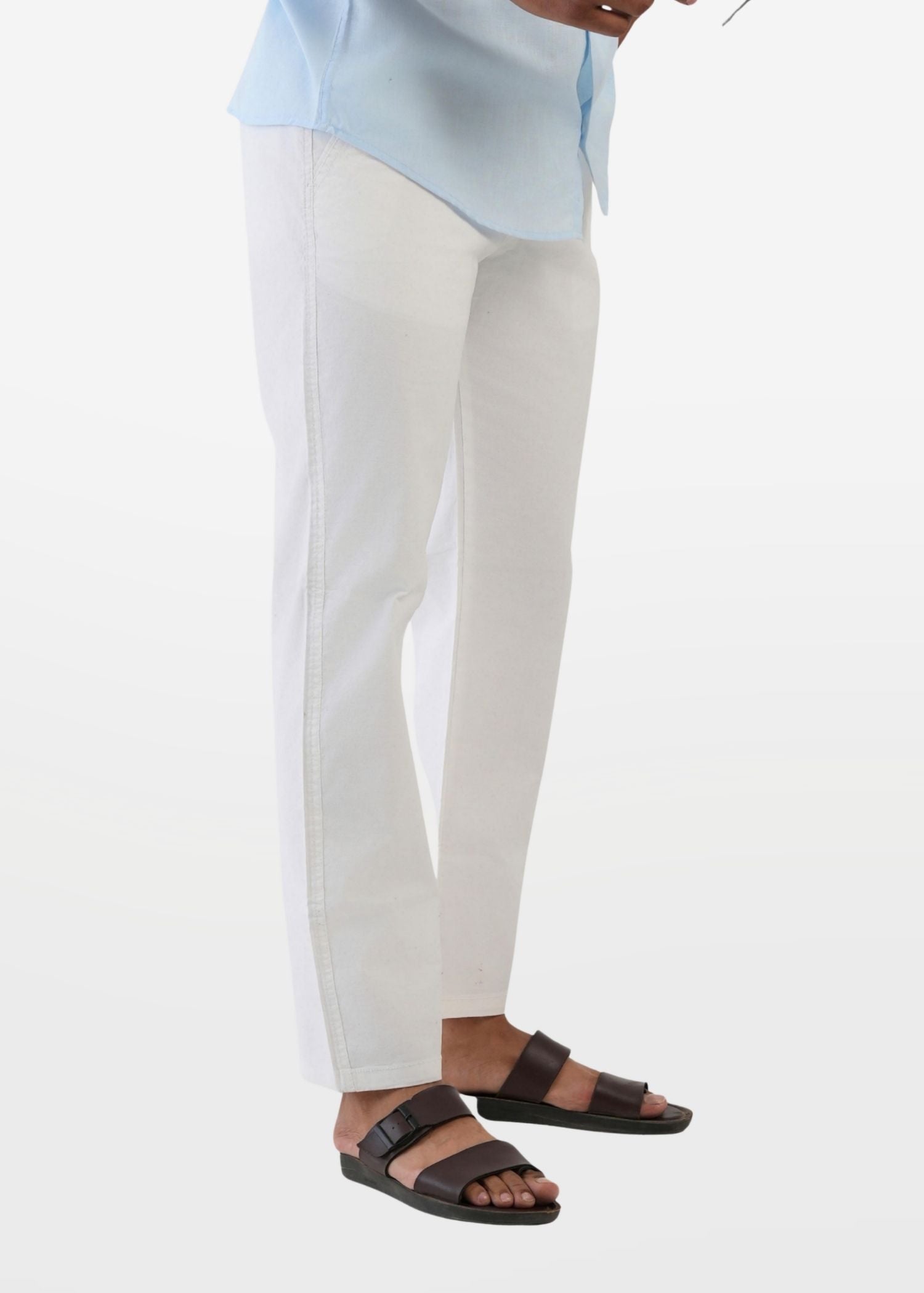 White Cotton Pant