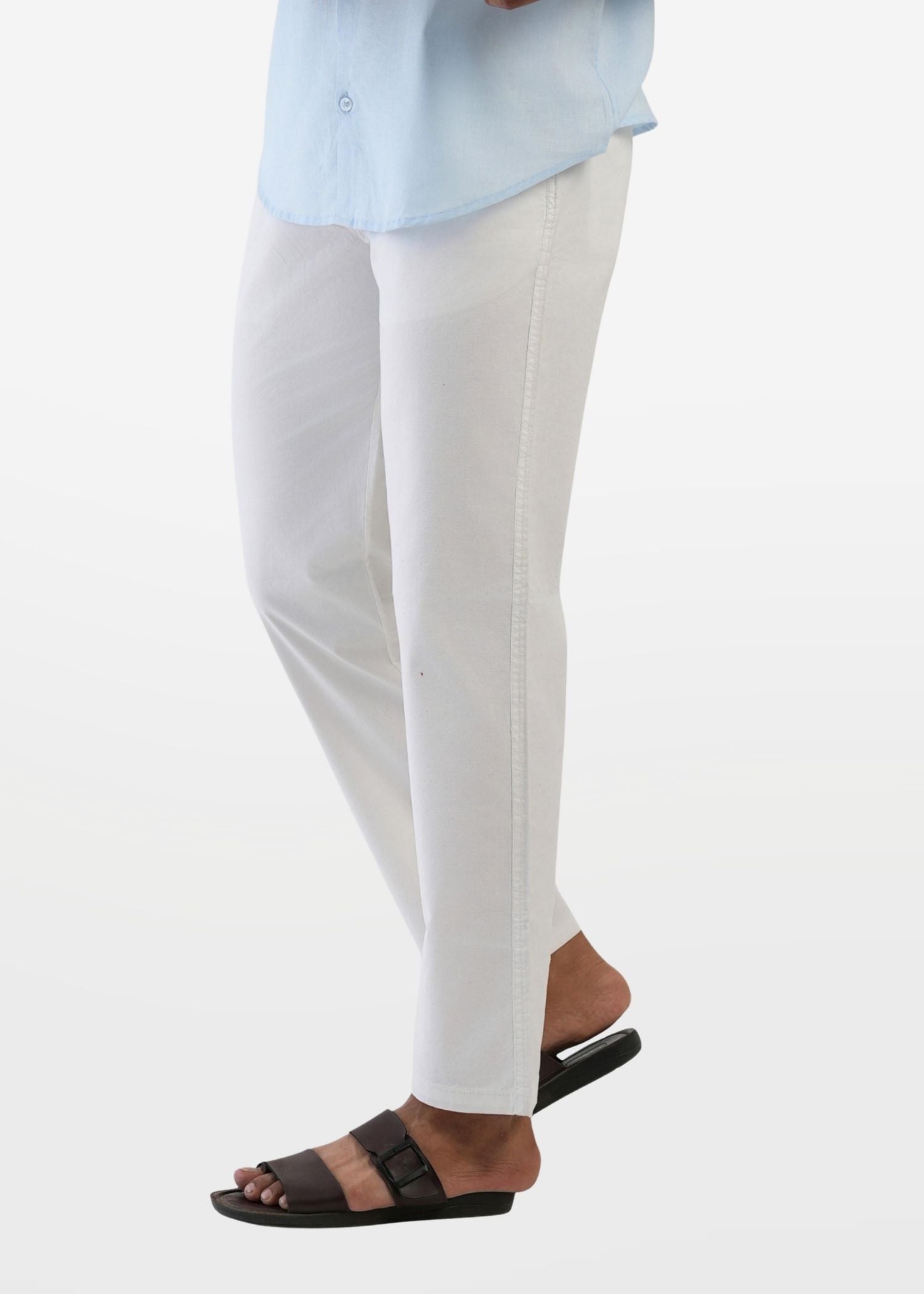 White Cotton Pant