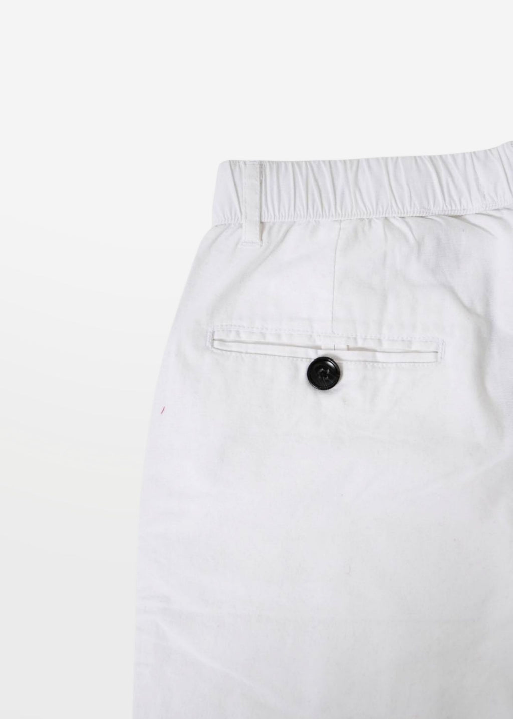 Pull-On Pant in White — Men's Regular Fit Cotton Pants India | Eagle Ray