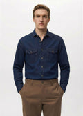 Baltic Blue Indigo Shirt