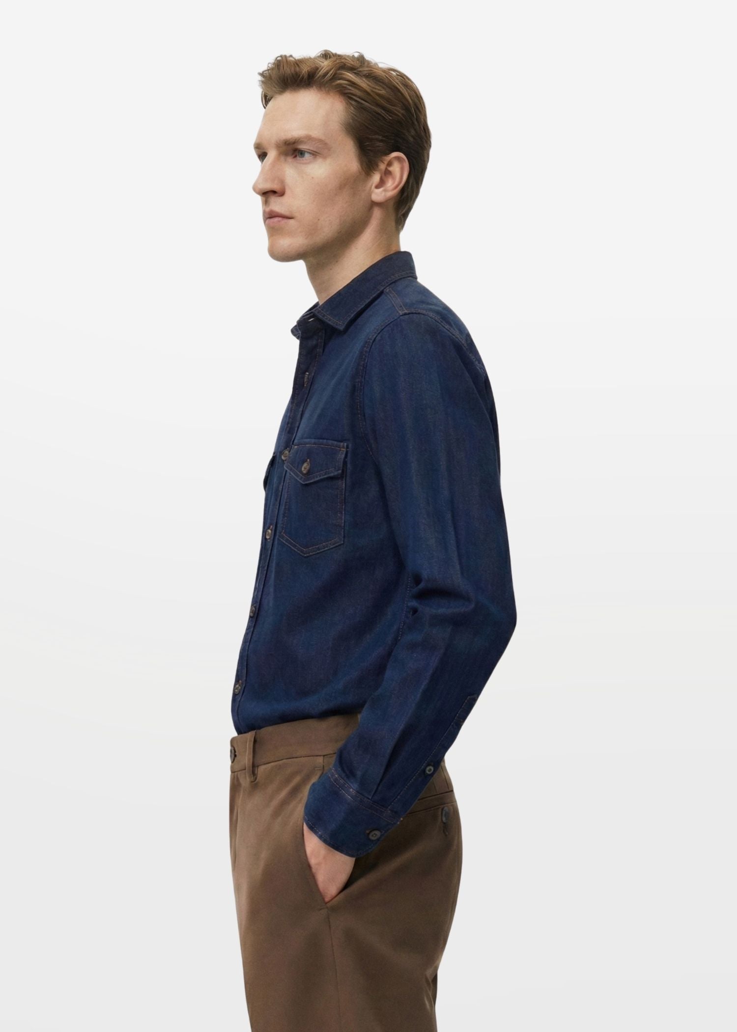 Baltic Blue Indigo Shirt