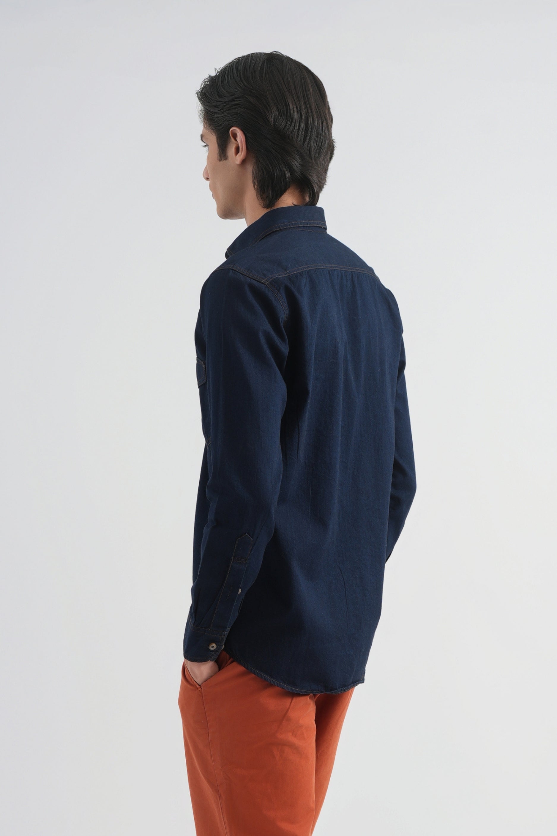Baltic Blue Indigo Shirt