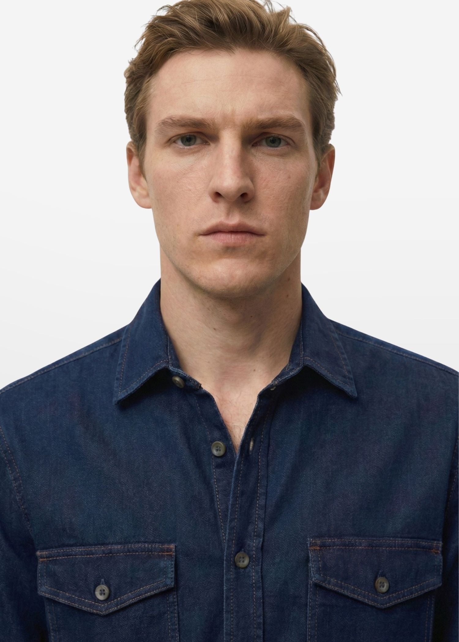 Baltic Blue Indigo Shirt