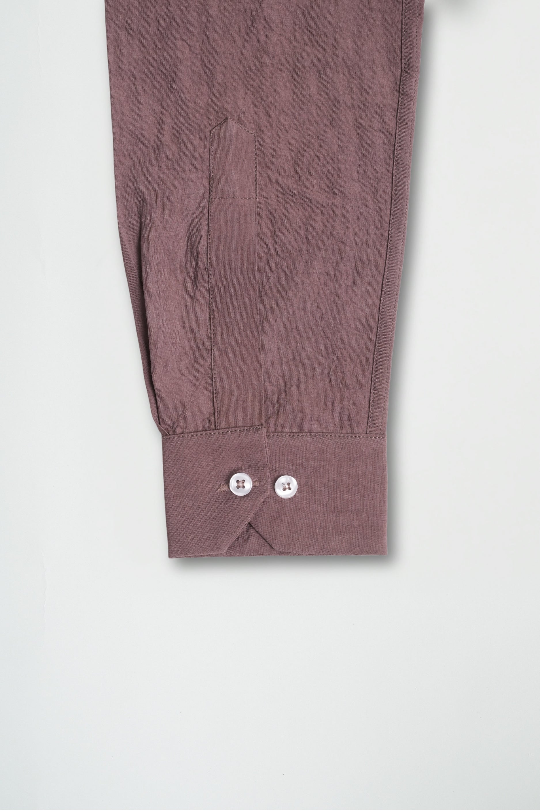 Rose Taupe Crushed Cotton Shirt