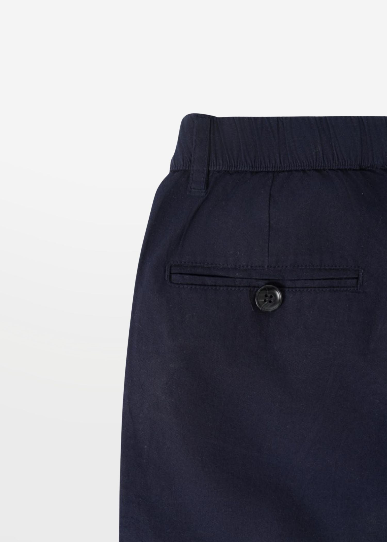 Navy Blue Cotton Pant
