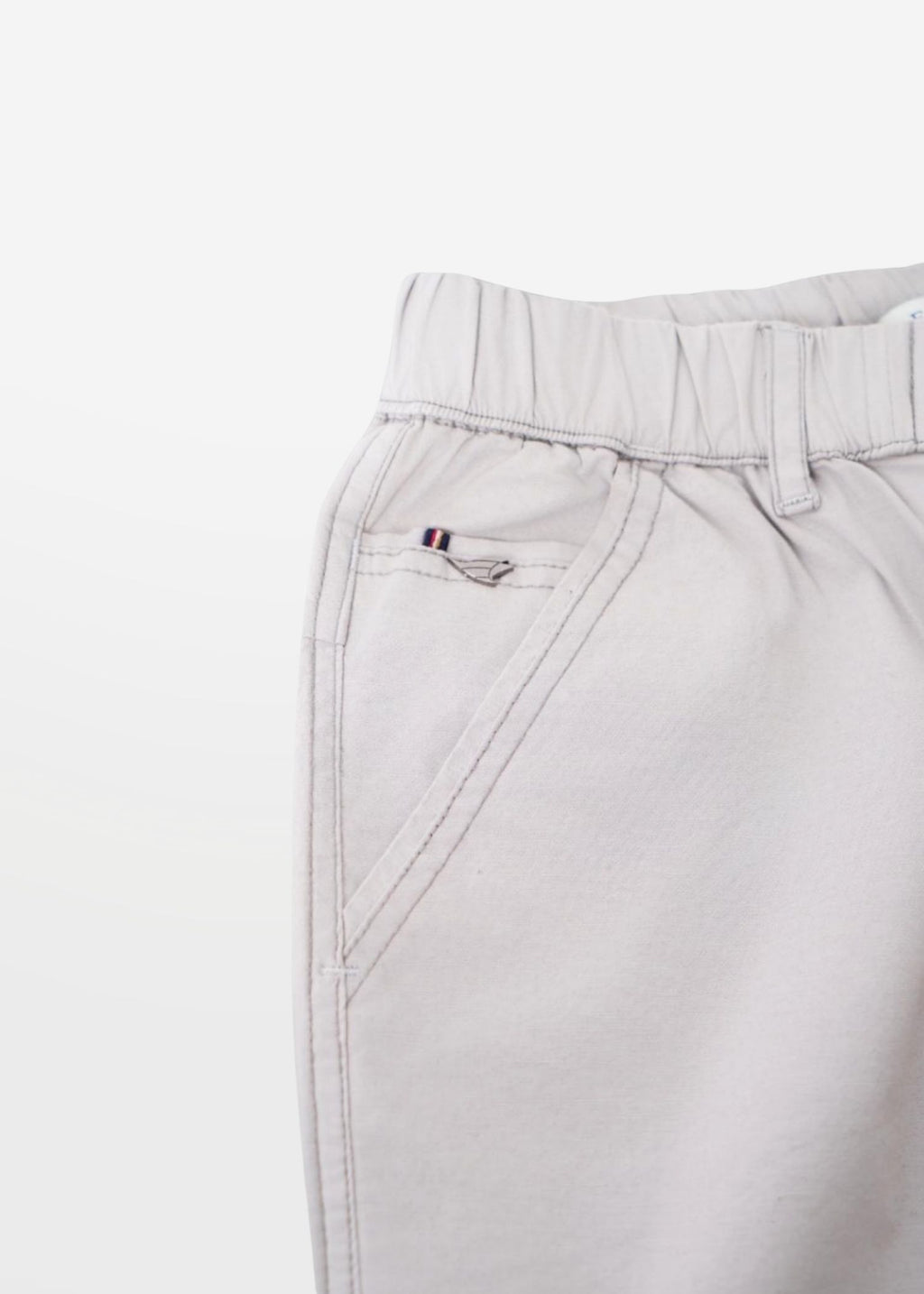 Pull-On Pant in Light Grey — Men's Regular Fit Cotton Pants India | Eagle Ray