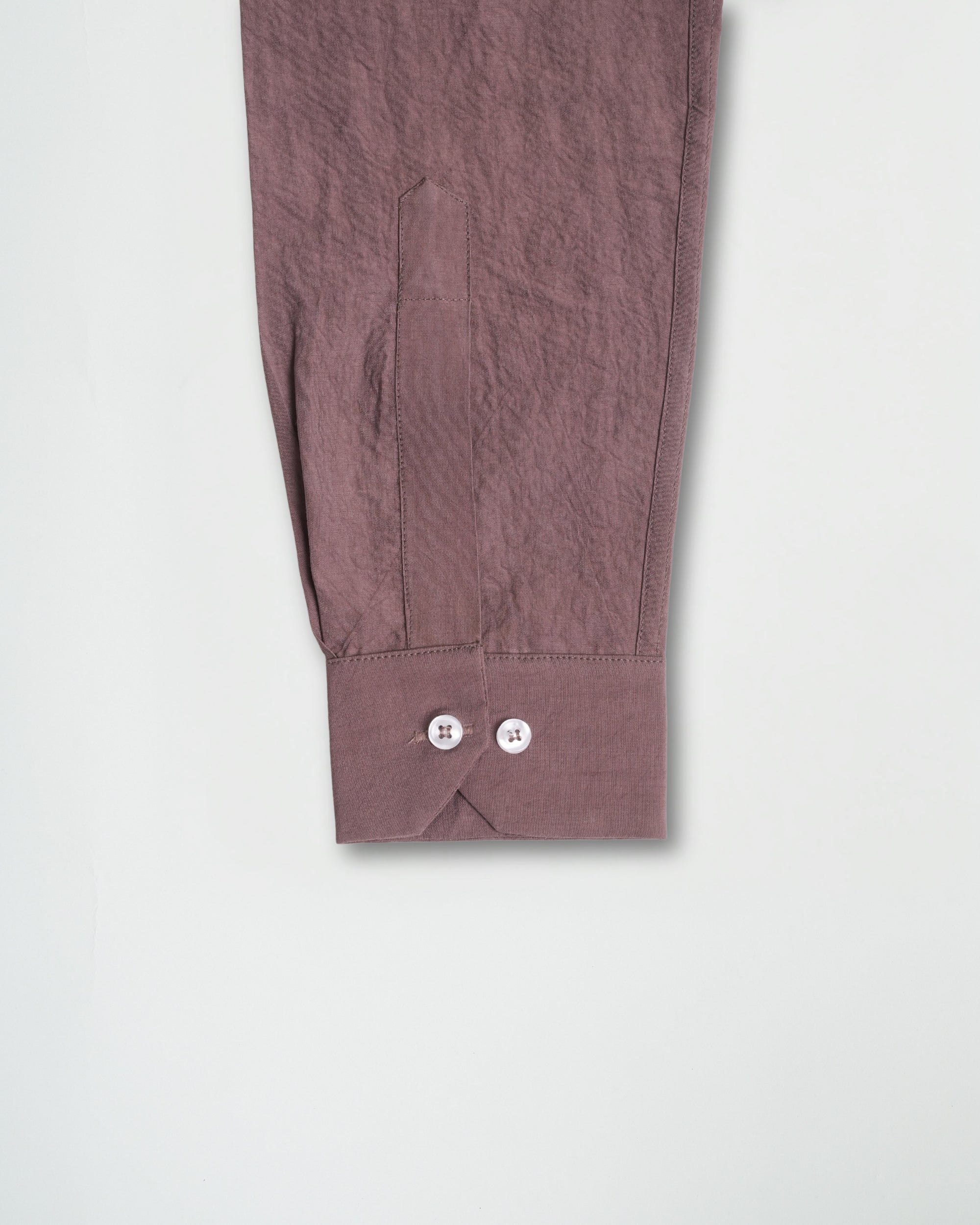 Rose Taupe Crushed Cotton Shirt