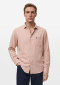 Cavern Pink Fluid Shirt — Men's Fluid Cotton Shirt | Eagle Ray