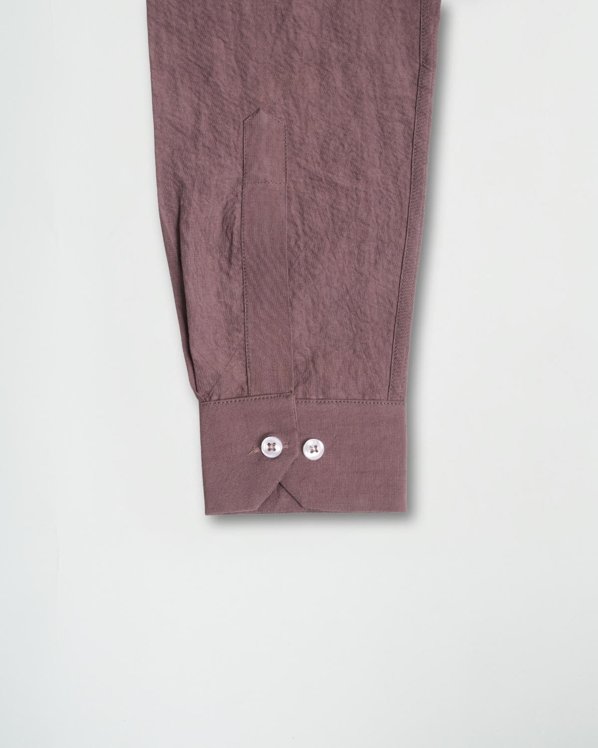 Rose Taupe Crushed Cotton Shirt