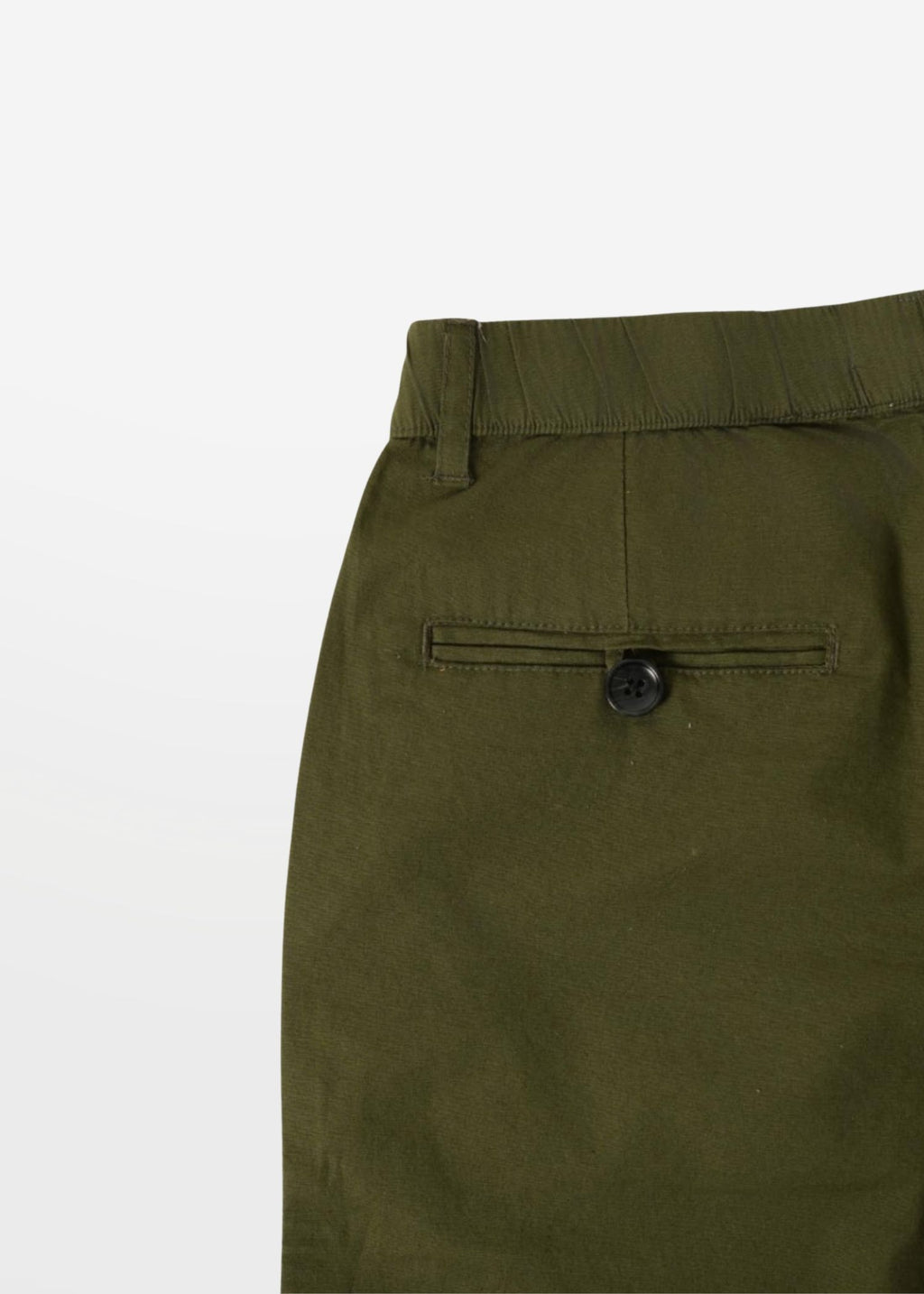 Pull-On Pant in Green — Men's Regular Fit Cotton Pants India | Eagle Ray