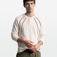 Raglan Pullover in Cream