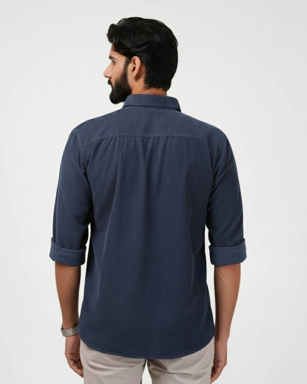 Raven Blue Corduroy Shirt