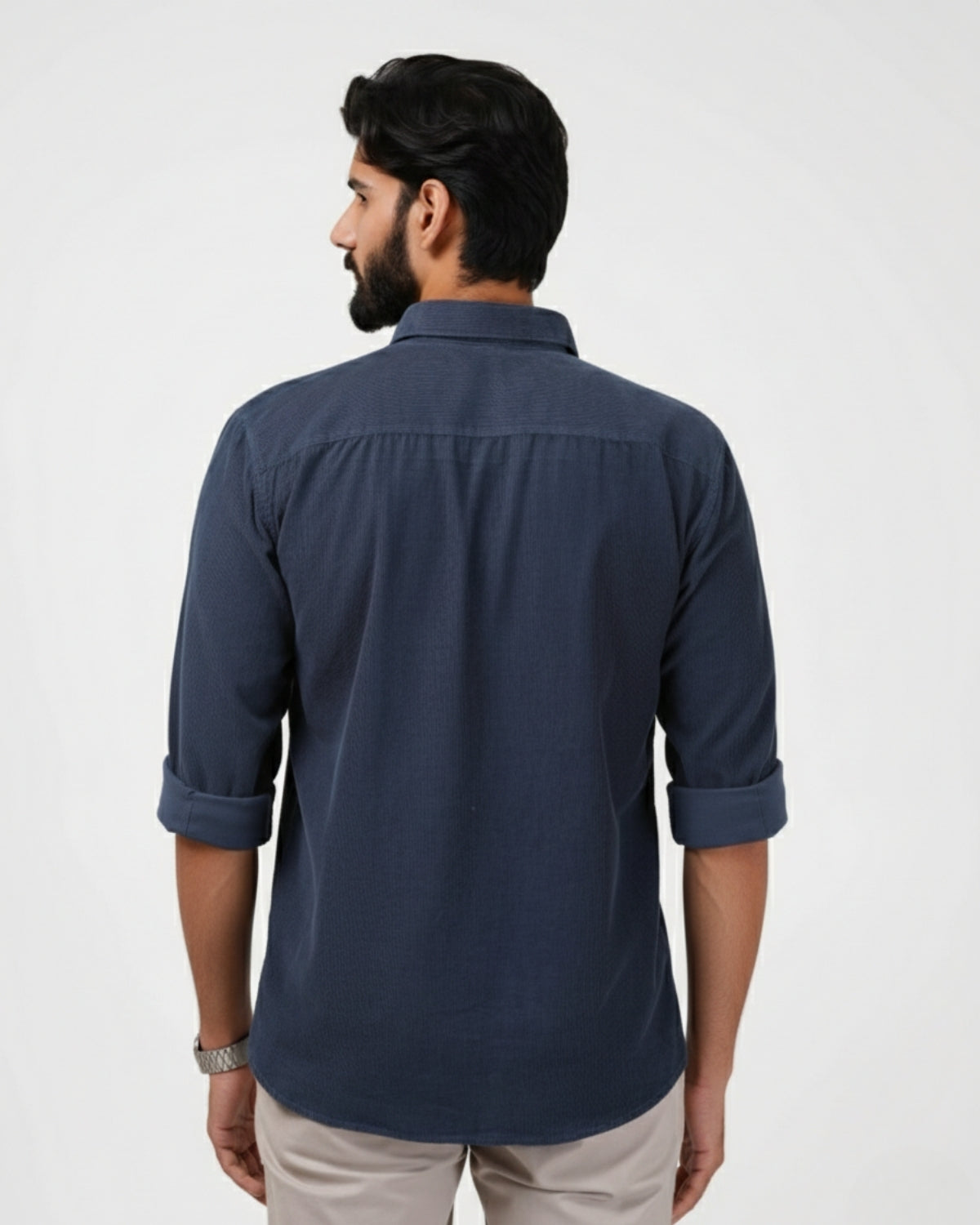 Raven Blue Corduroy Shirt