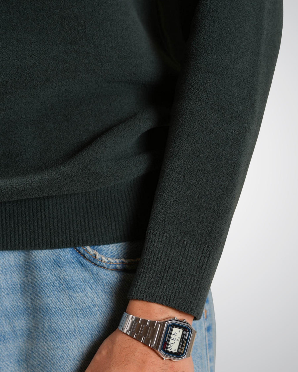 Abyss Pullover in Dark Green