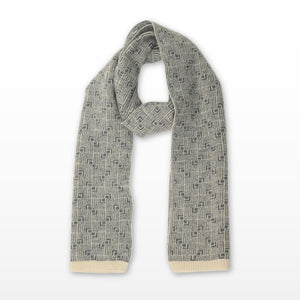 Angora Wool Muffler In Glaucous