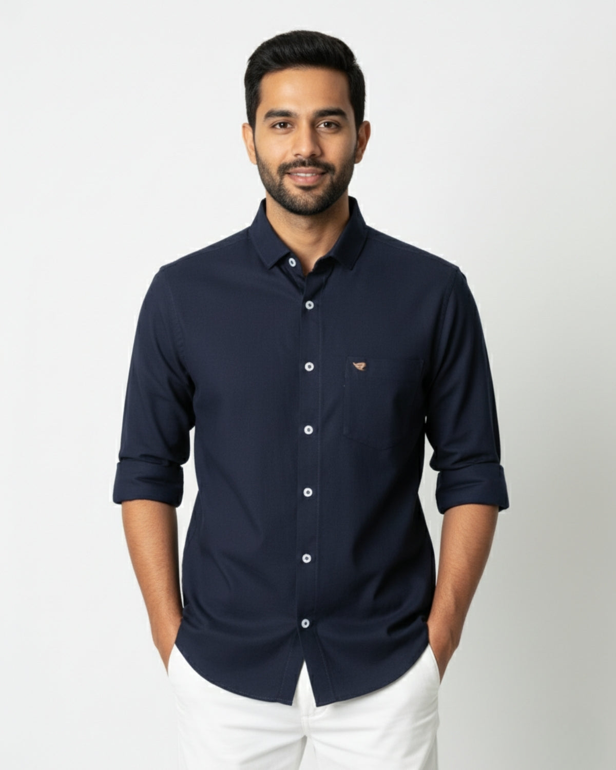 Mirage Blue Fluid Shirt
