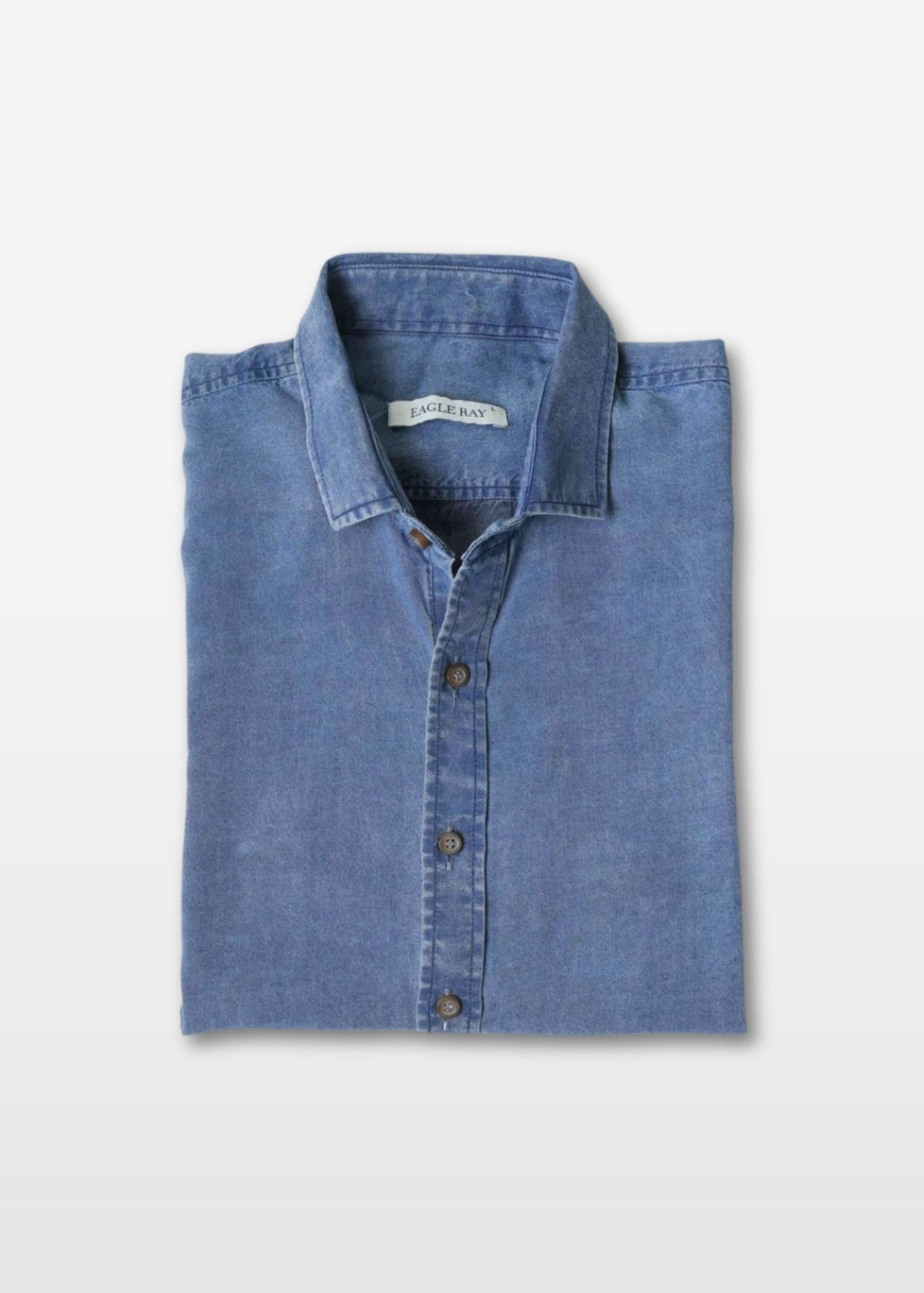 Cadet Blue Tencel Indigo Shirt