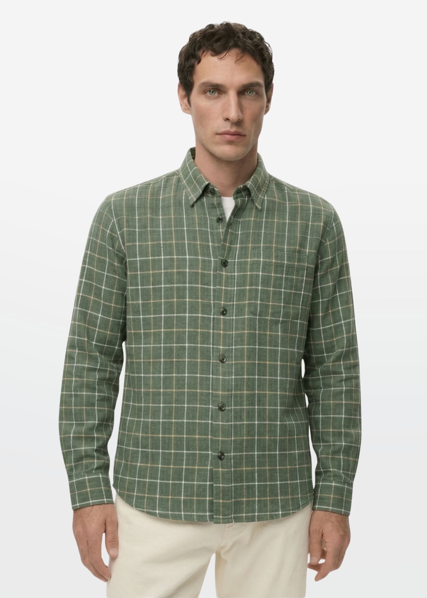 Sage Grid Shirt