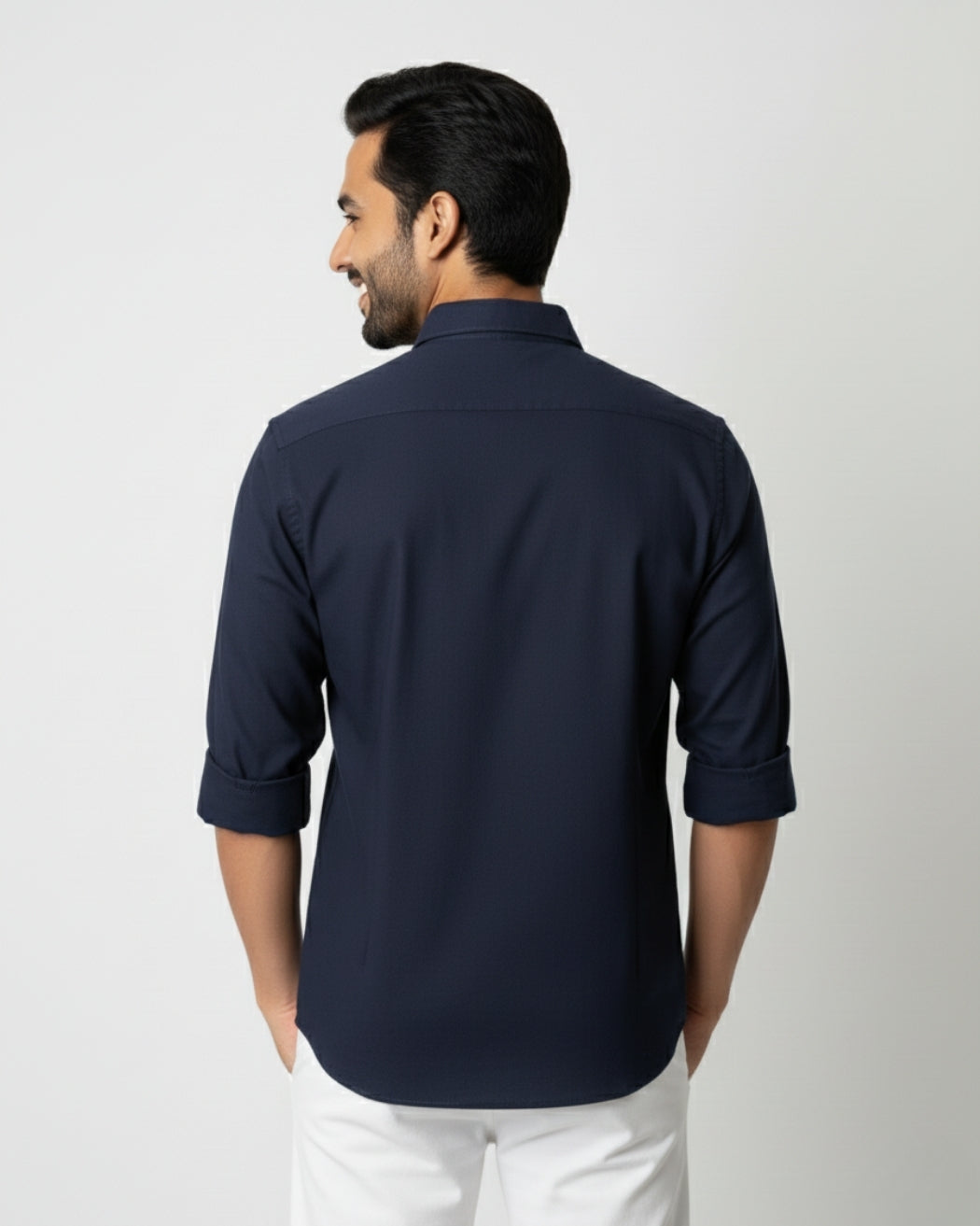Mirage Blue Fluid Shirt